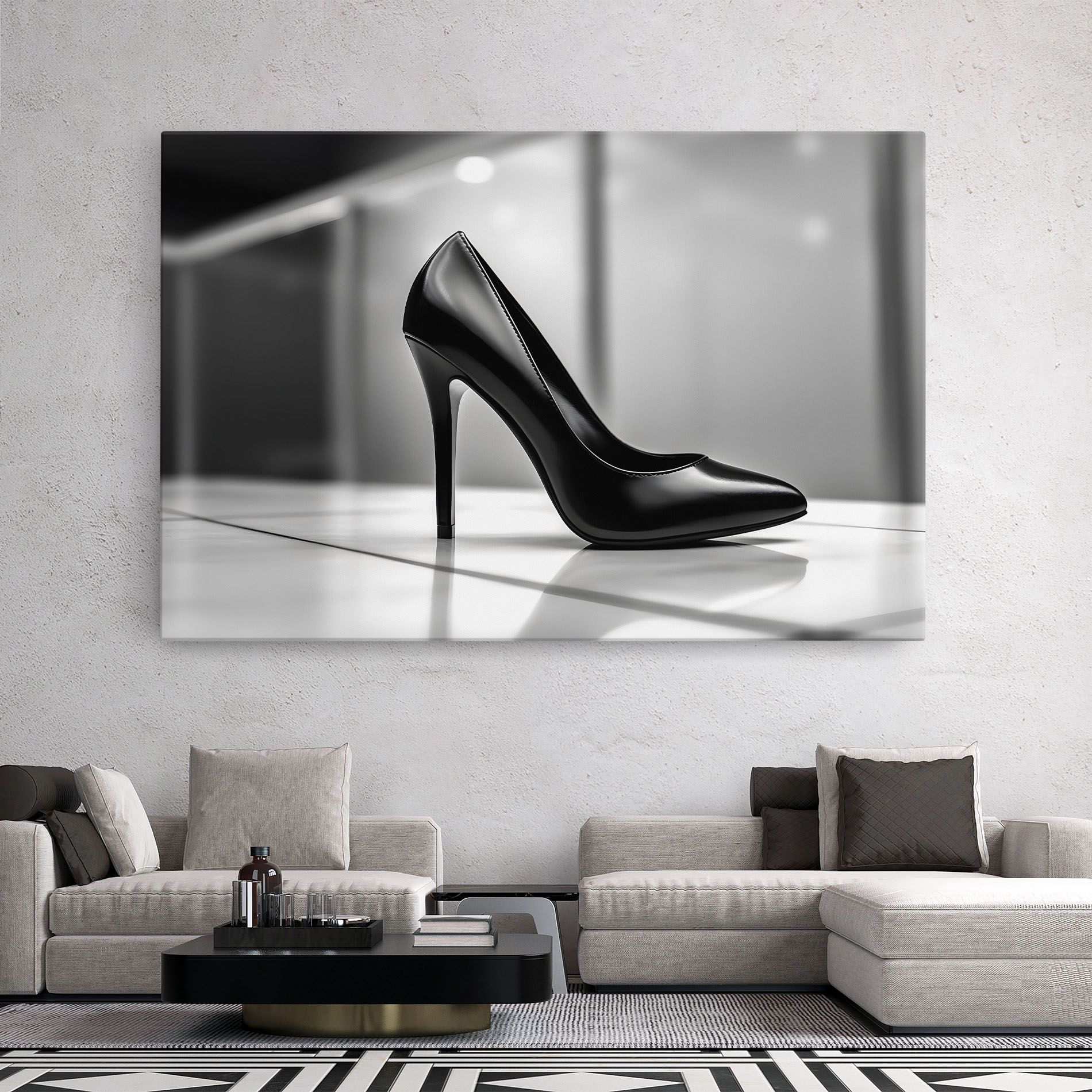 Black Unique Design mockup 2