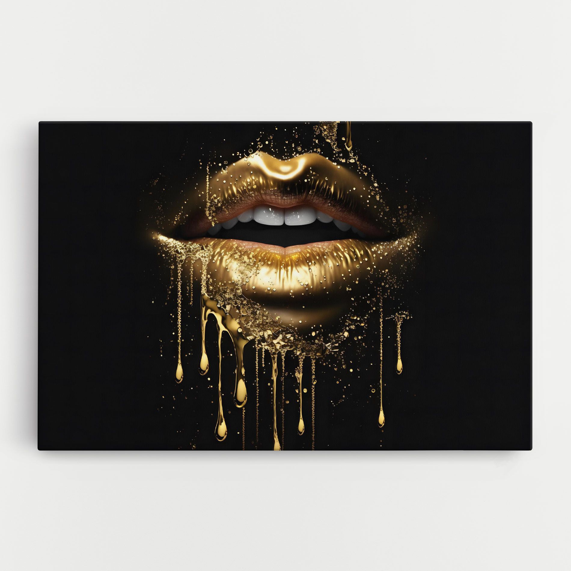 Golden Luxury Lips mockup 0