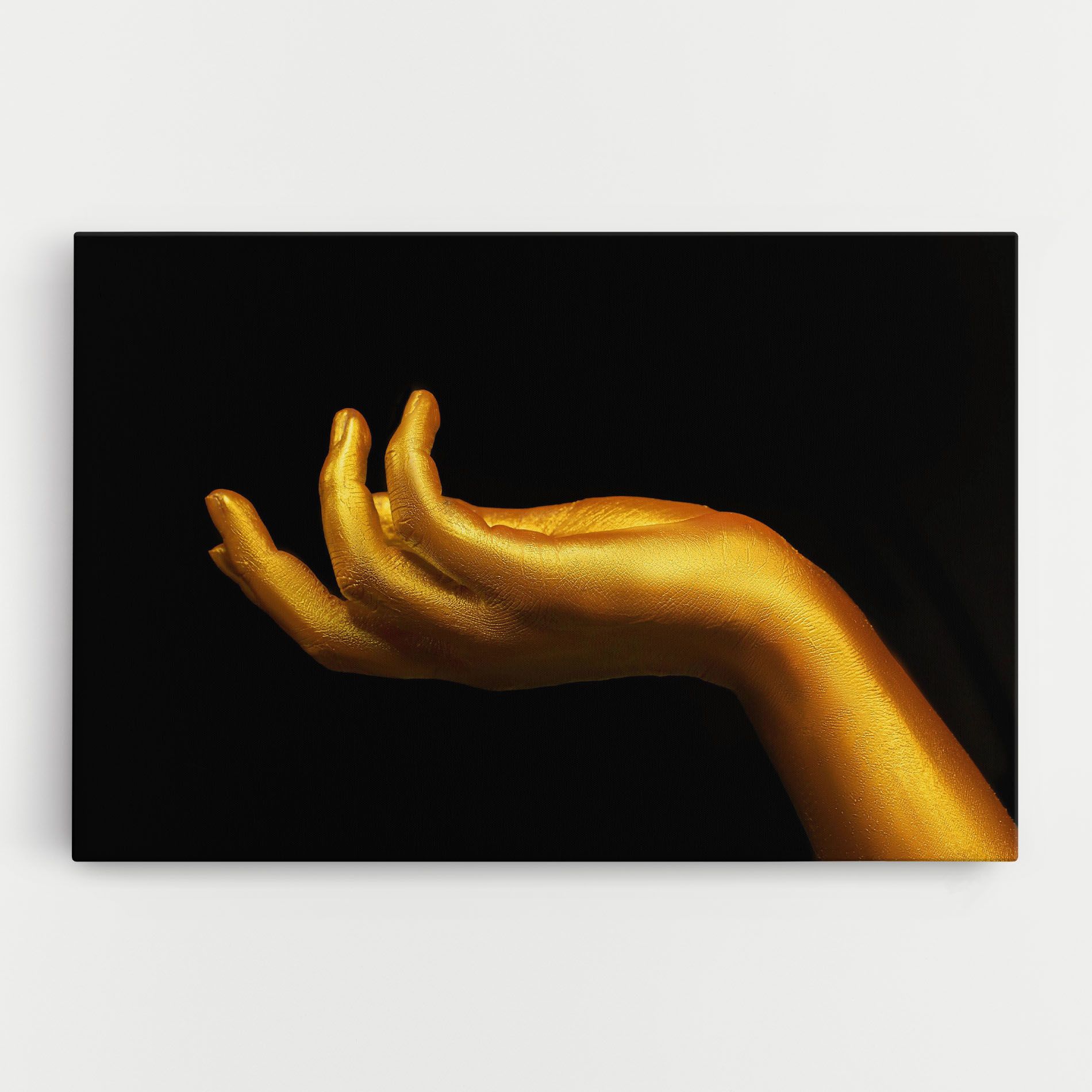 Strong Gold Hand mockup 0