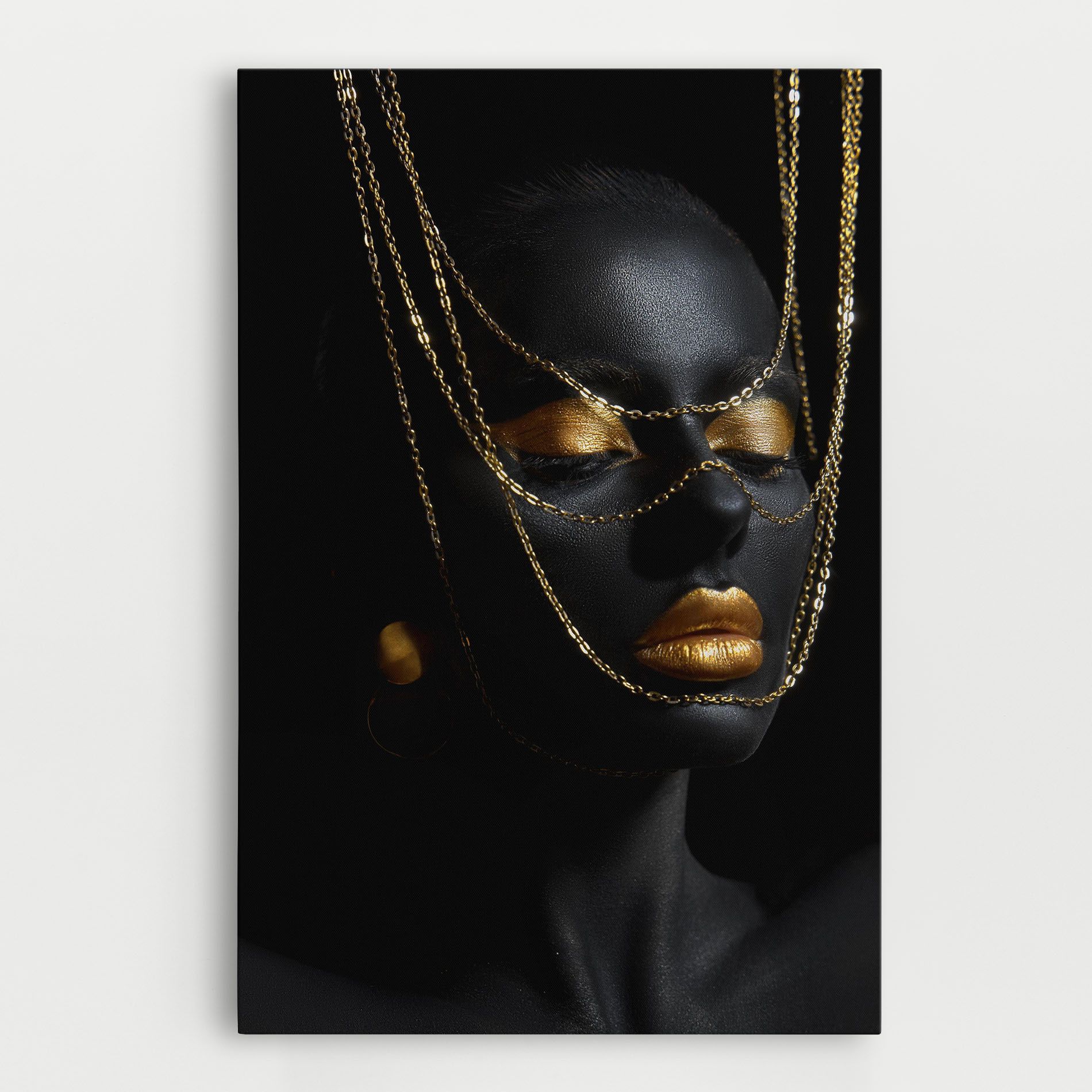 Gold Chain Girl mockup 0