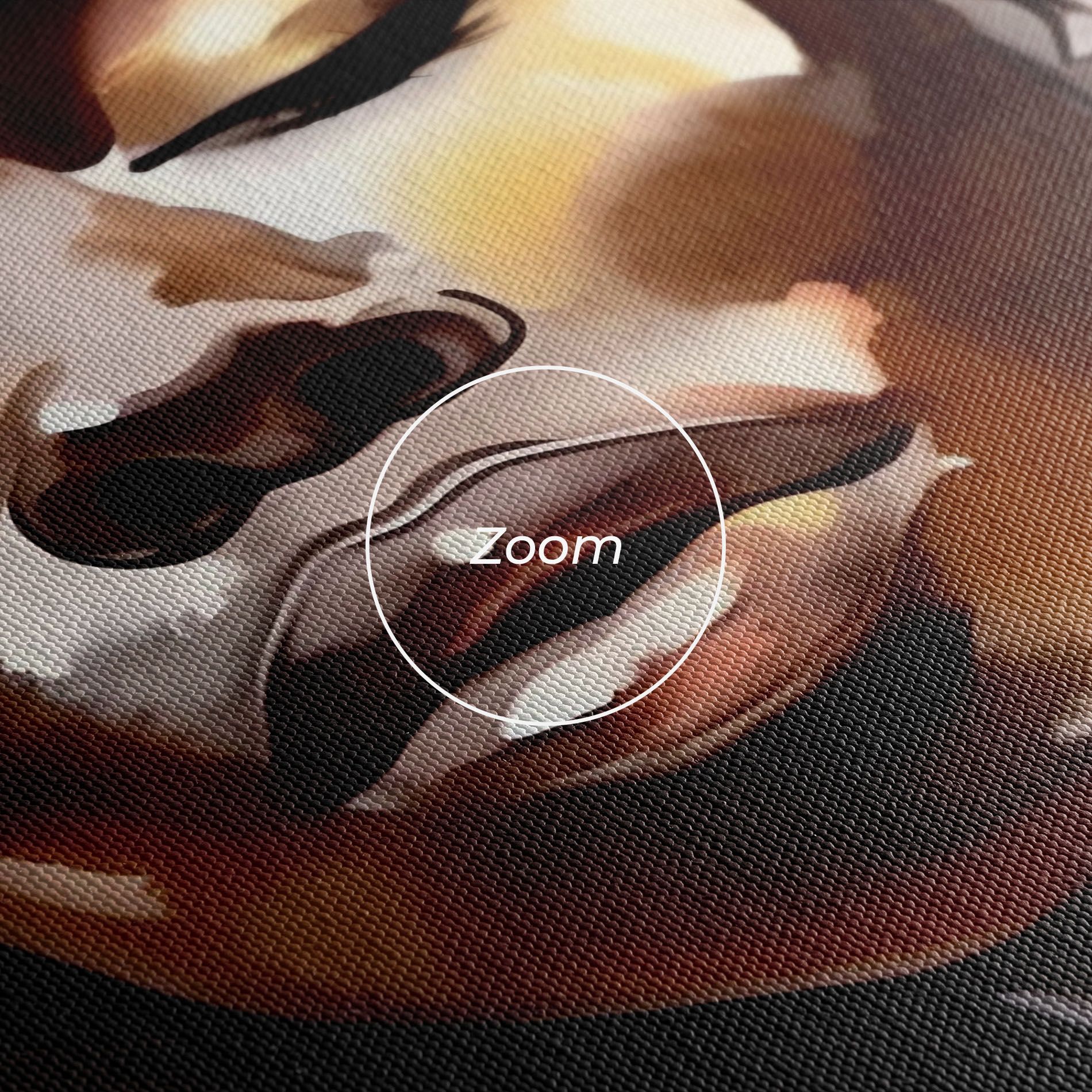 Abstract Gold Woman mockup 3