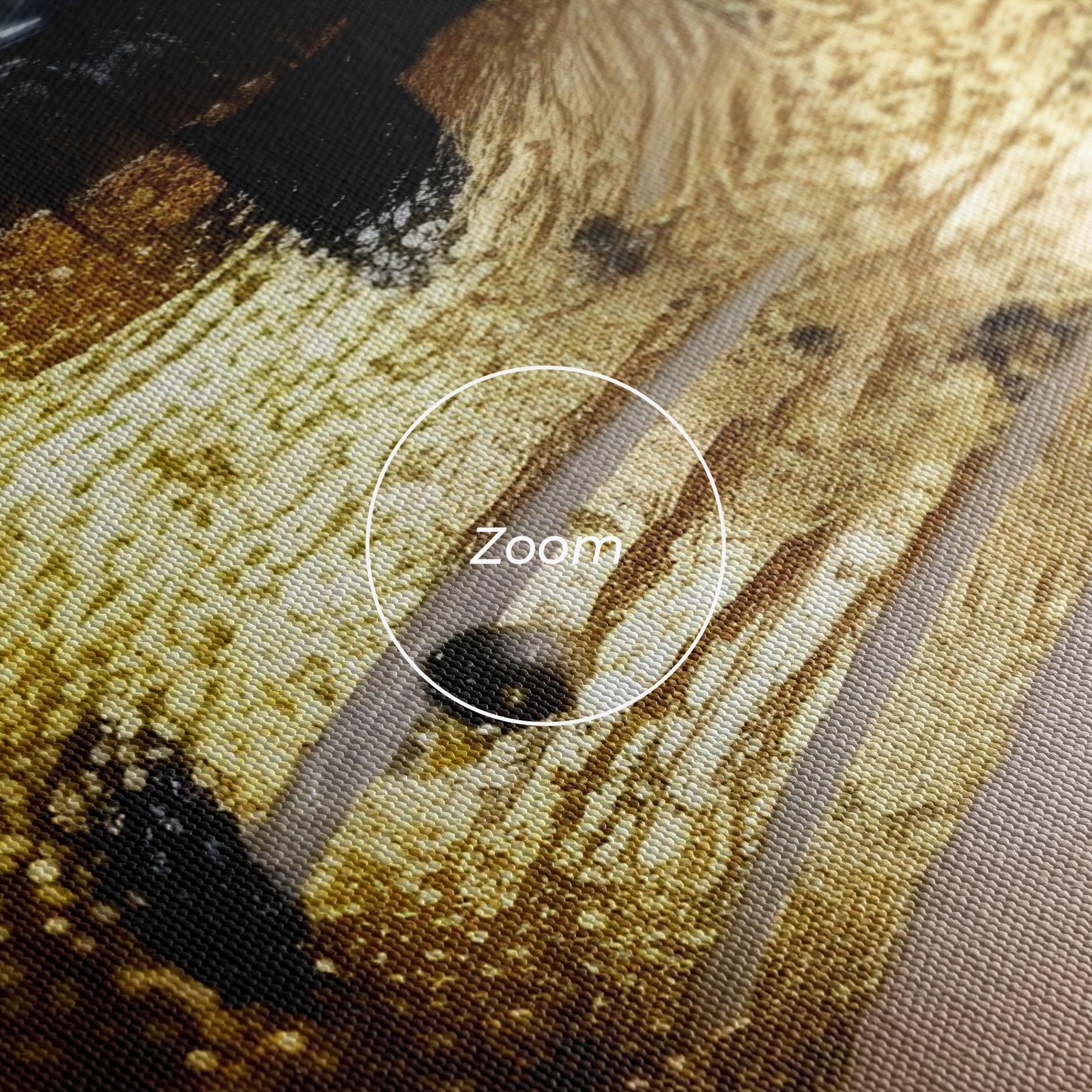 Leinwandbild Black Gold Eyeliner mockup 3