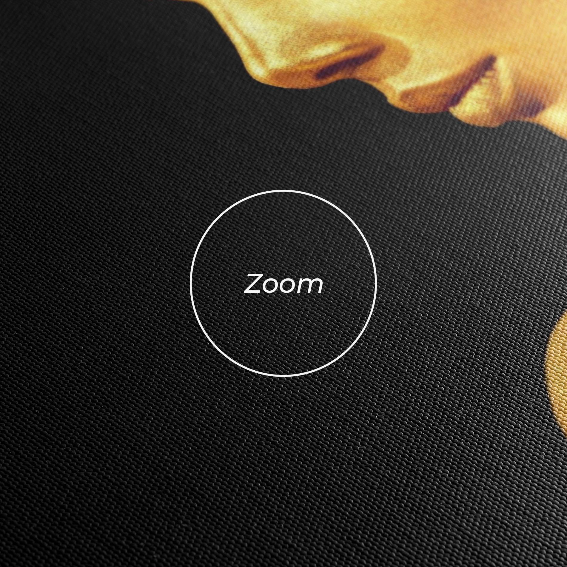 Leinwandbild Golden Glamour mockup 3