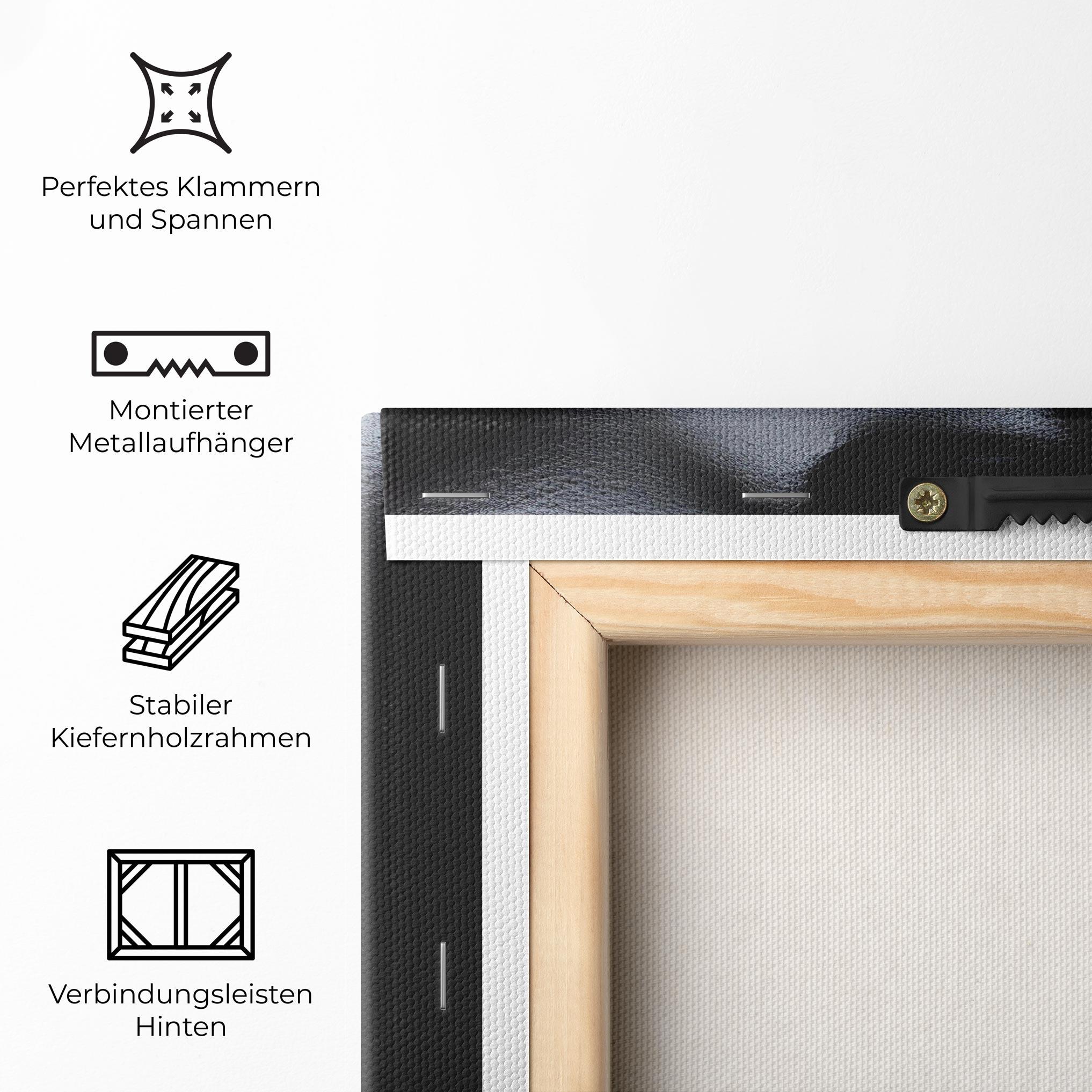 Leinwandbild Gold Small Hand mockup 5