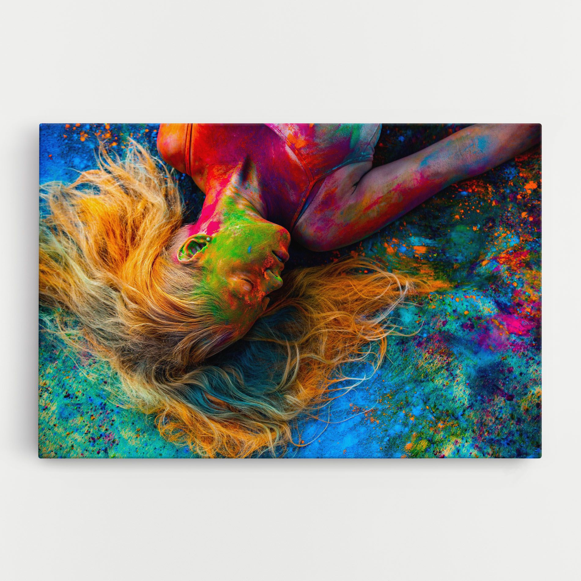 Powder Holi Woman mockup 0