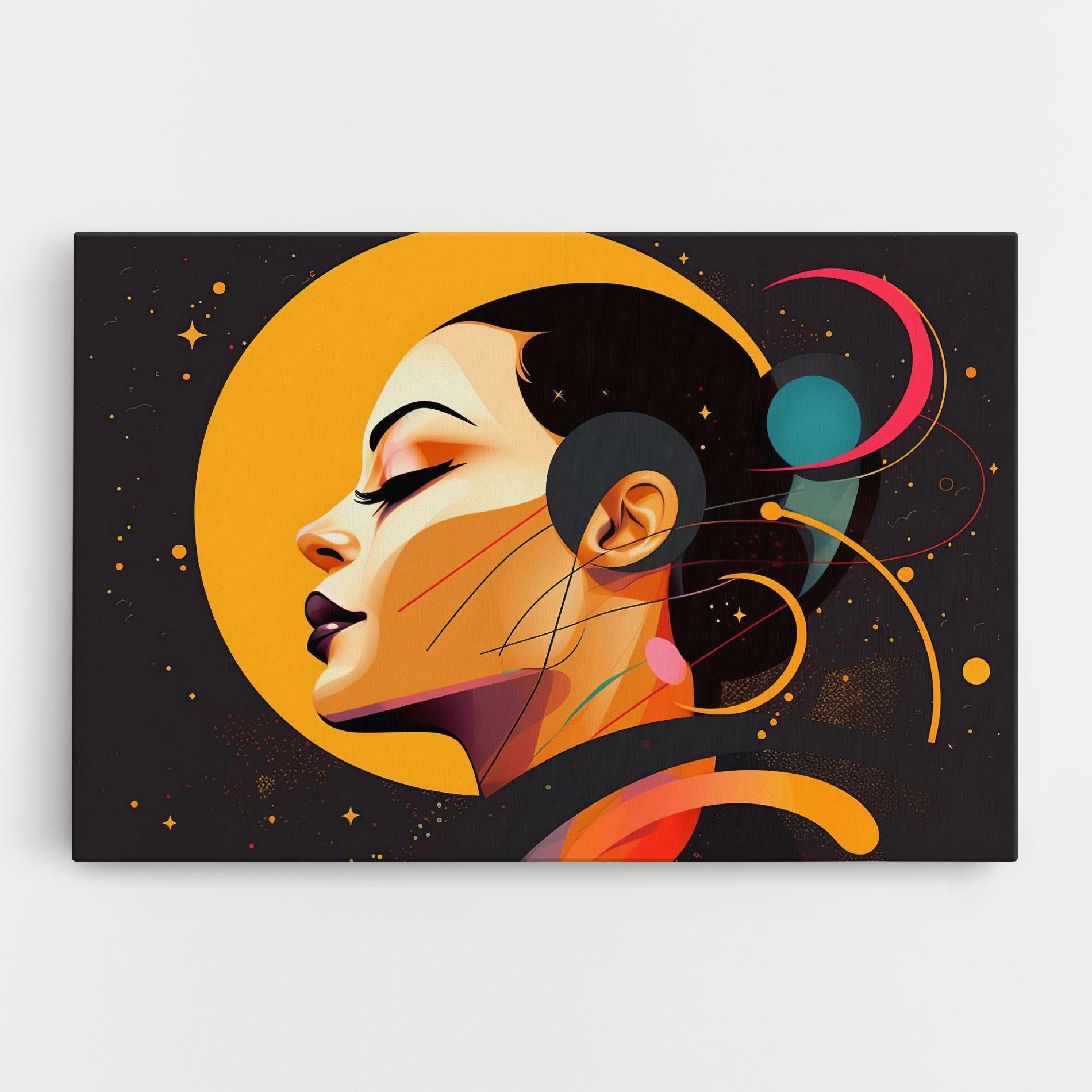 Leinwandbild Synthetic Female mockup 0