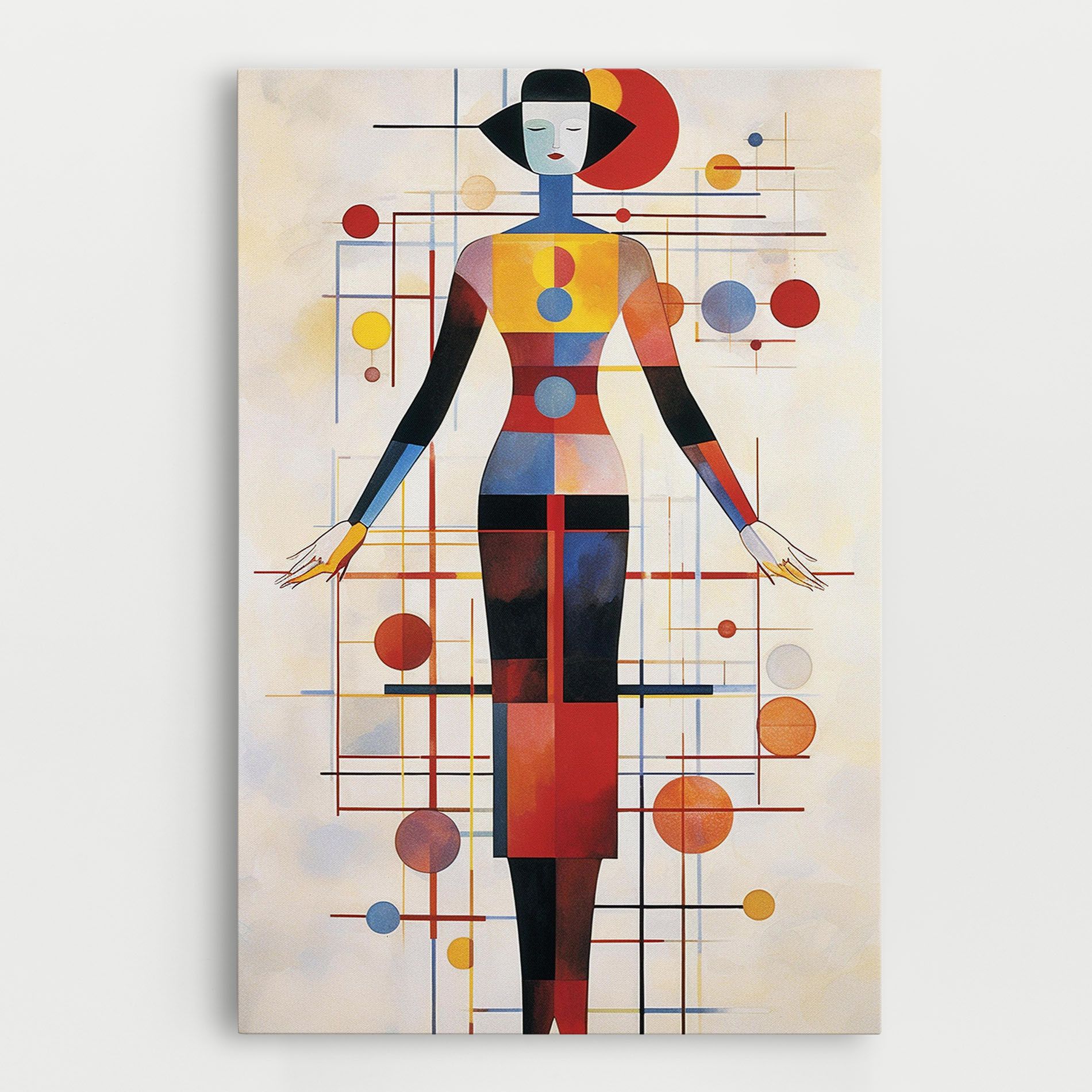 Poster Woman Artist mockup 0