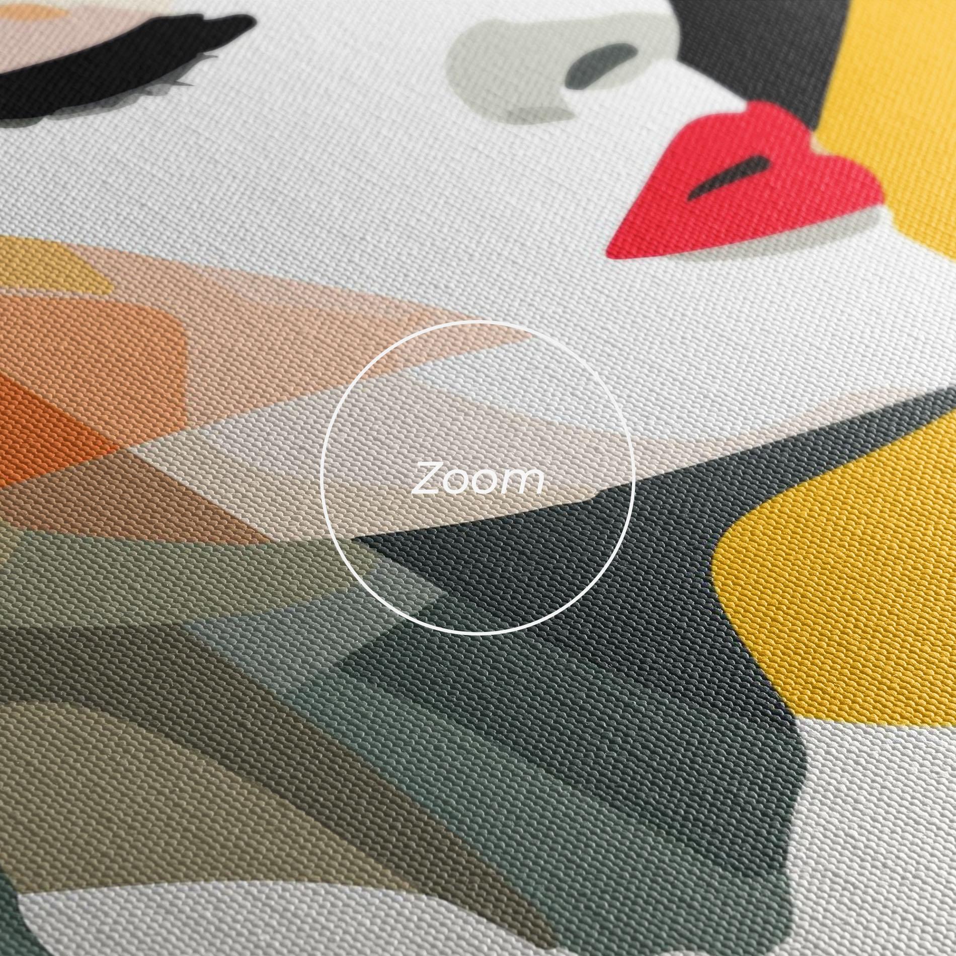 Leinwandbild Art Woman View mockup 3