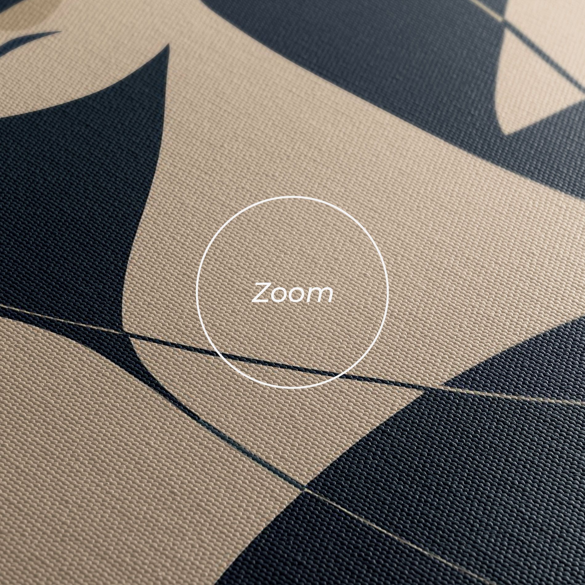 Cream Blue Woman mockup 3