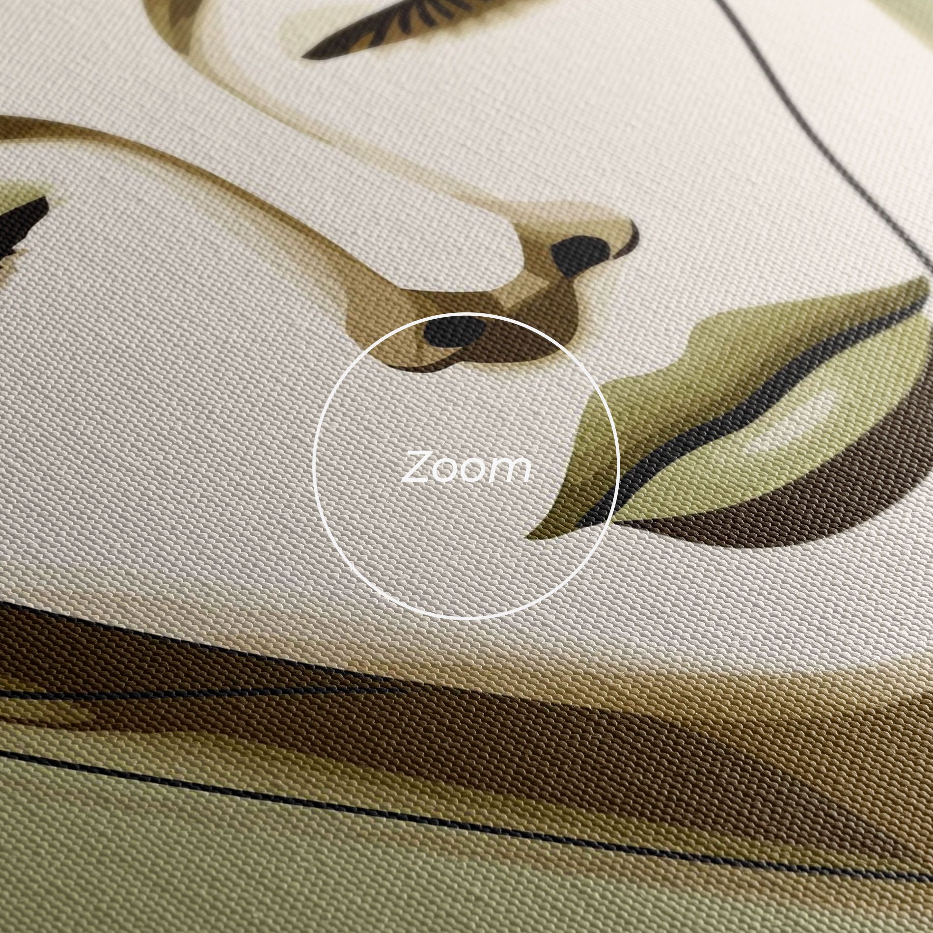 Cream Womans Face mockup 3