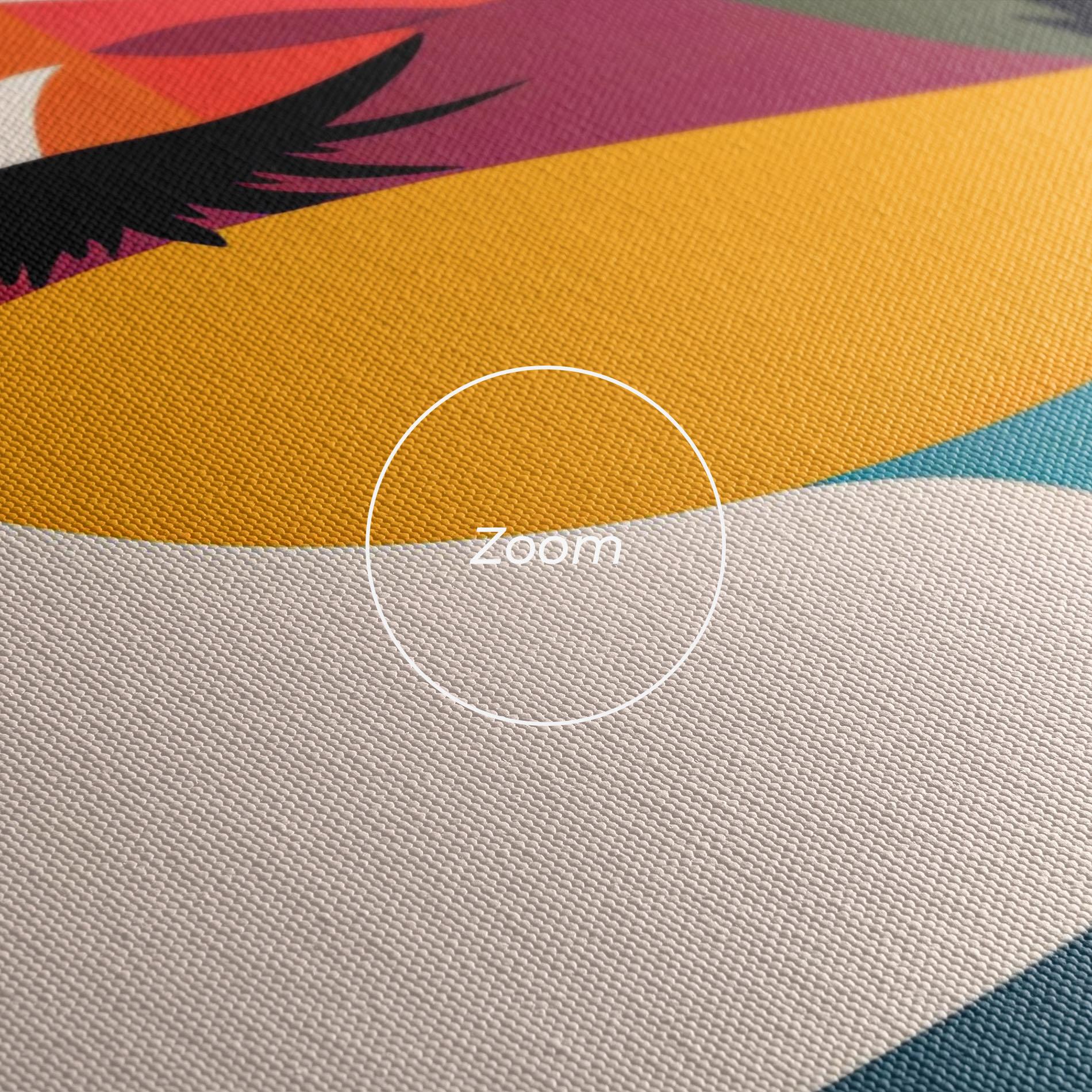 Leinwandbild Dreamy Yellow Female mockup 3