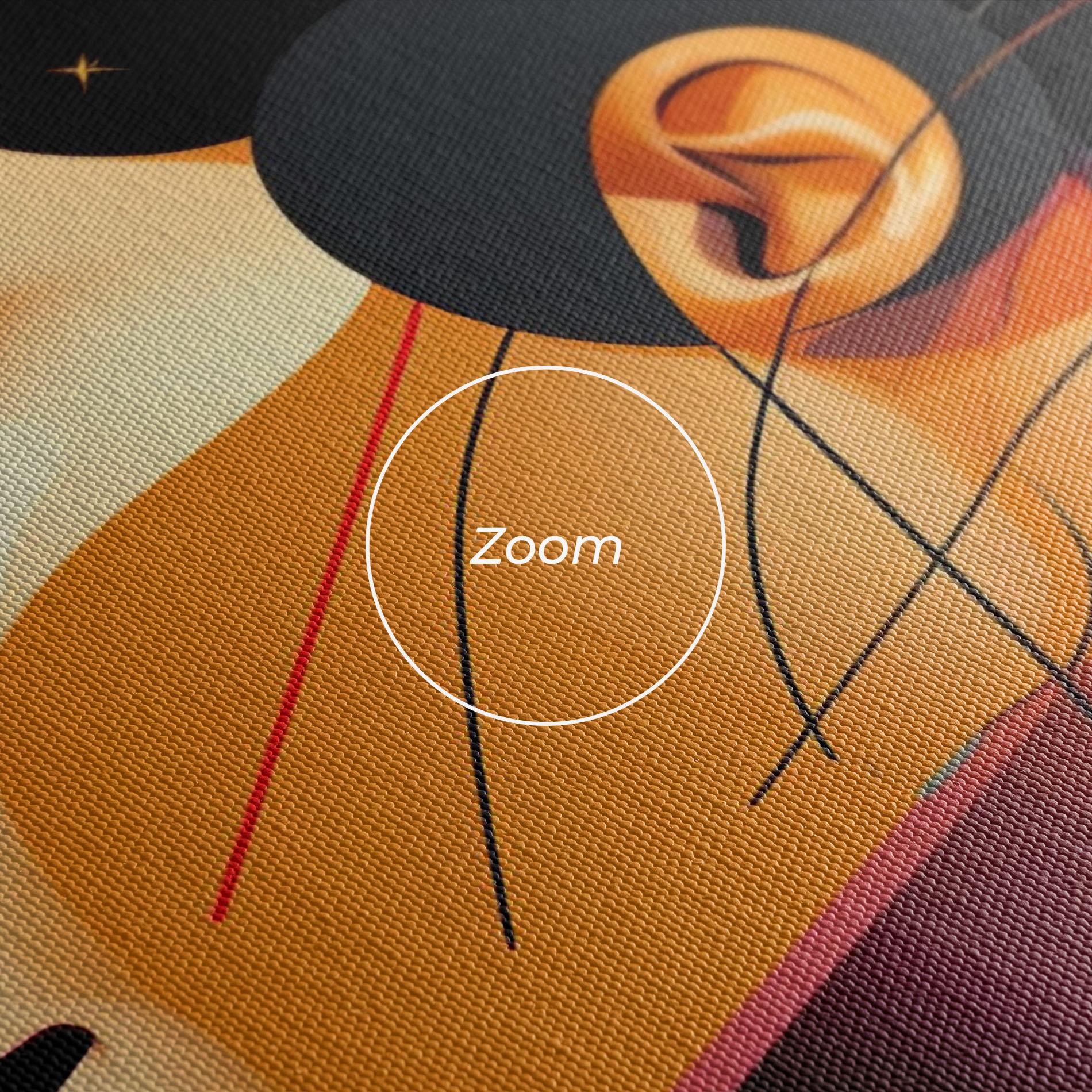 Leinwandbild Synthetic Female mockup 3