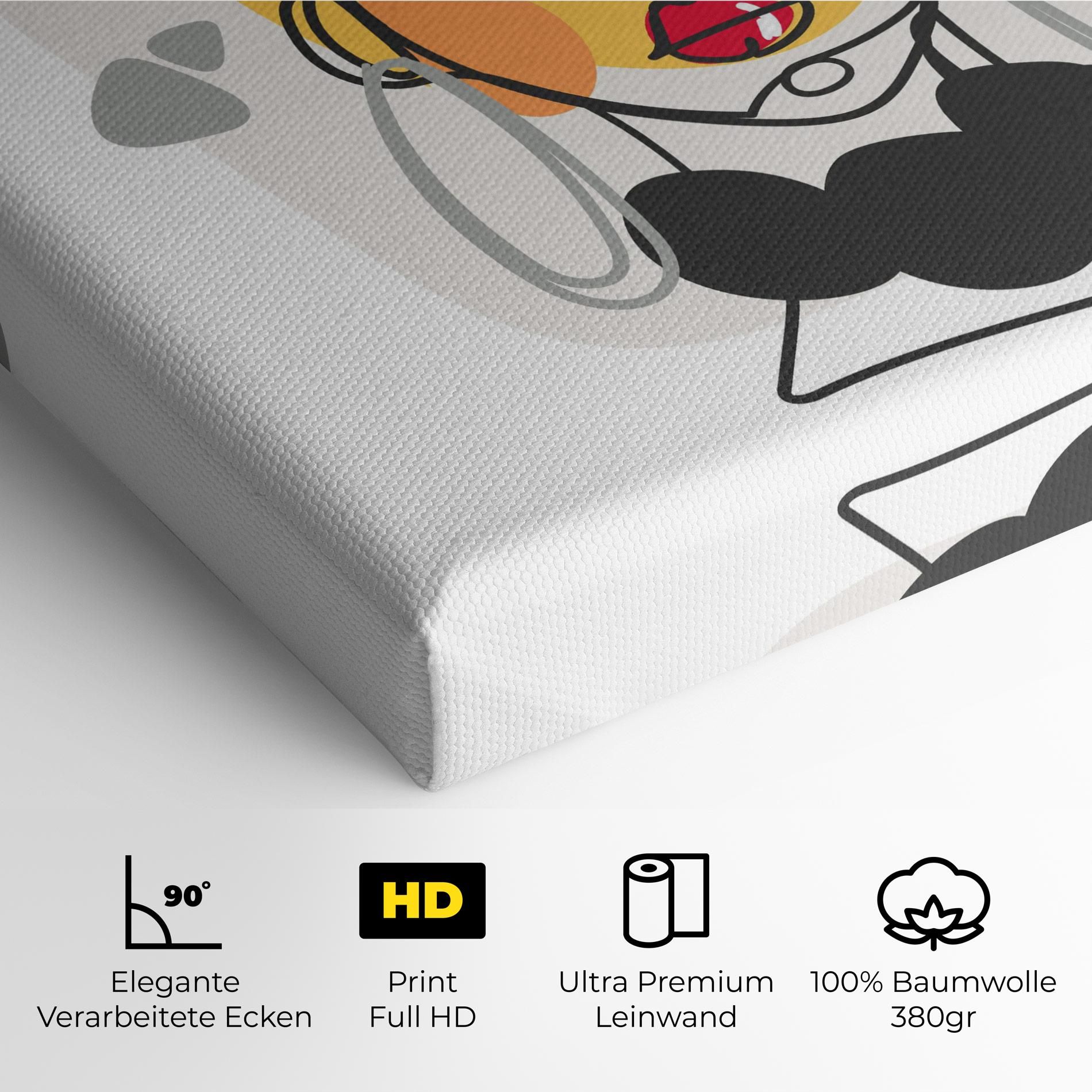 Abstract Blonde Face mockup 4