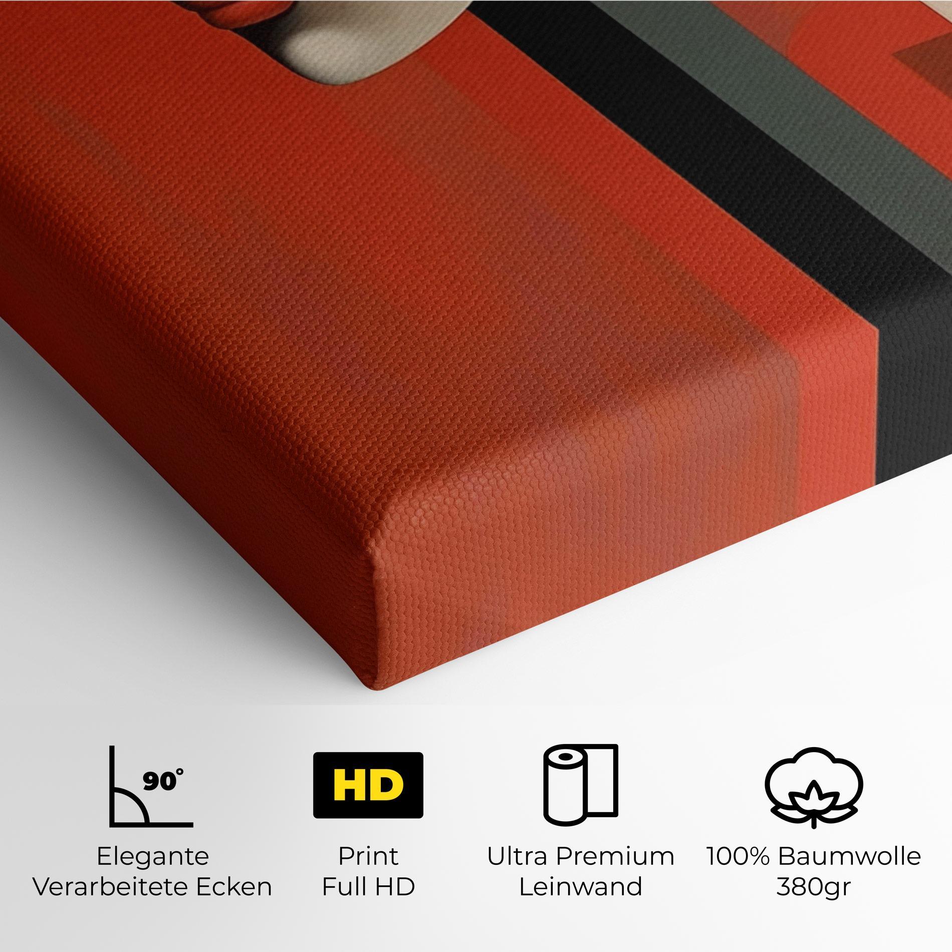 Leinwandbild Art Russian Revolution mockup 4