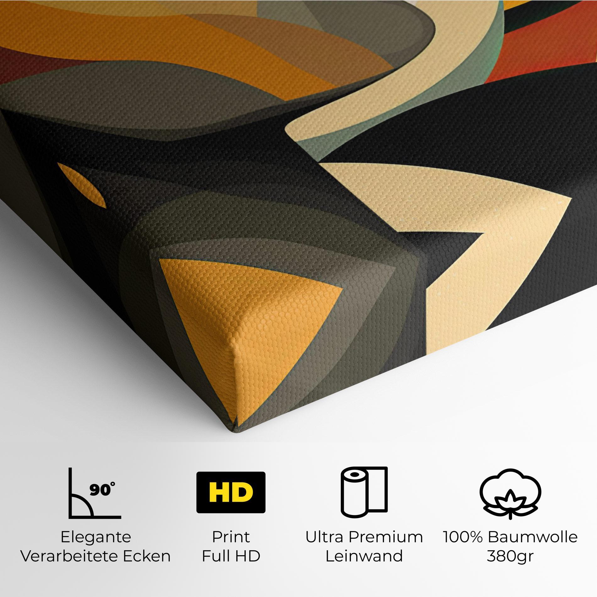 Leinwandbild Dreamy Graphic Girl mockup 4