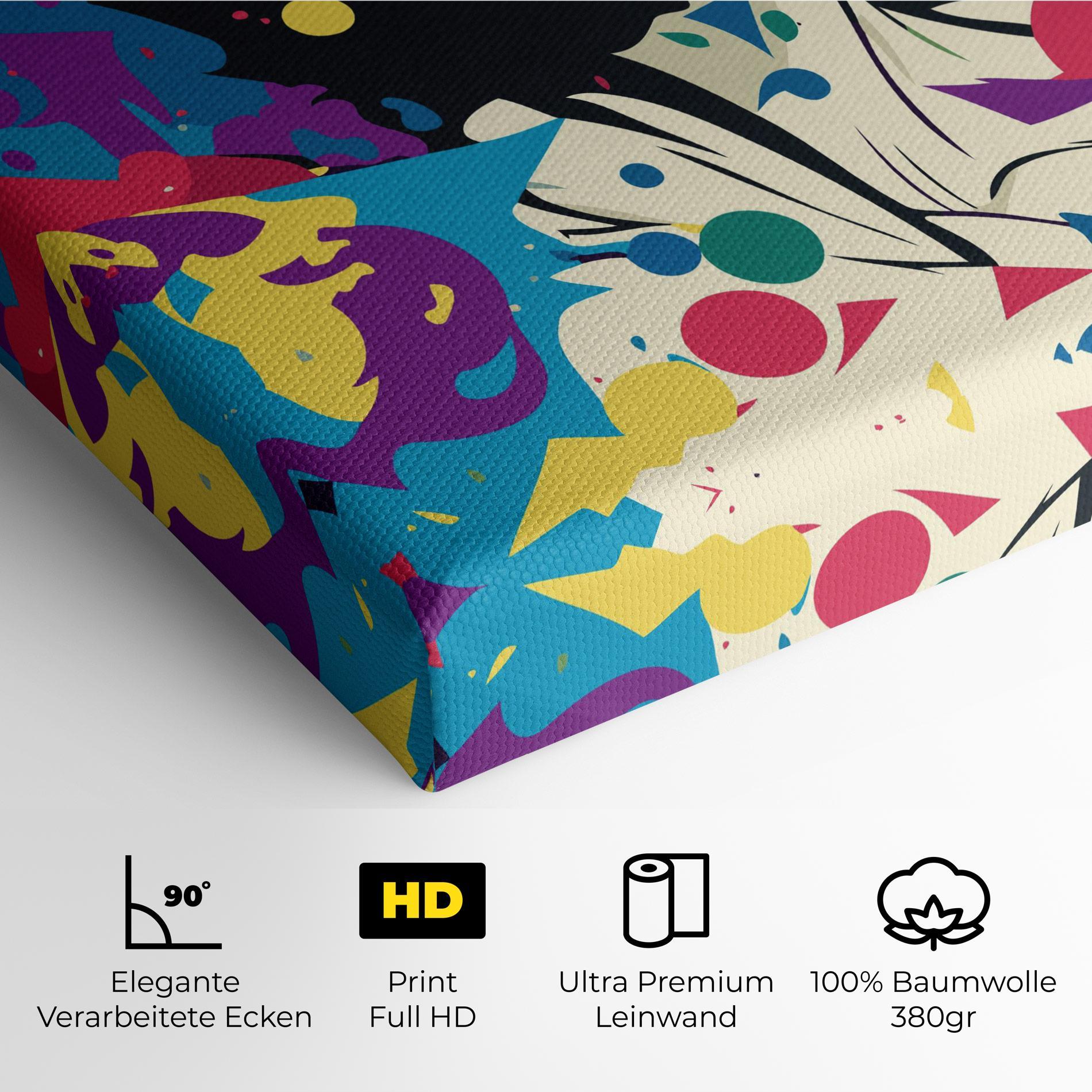 Leinwandbild Fictional Woman mockup 4