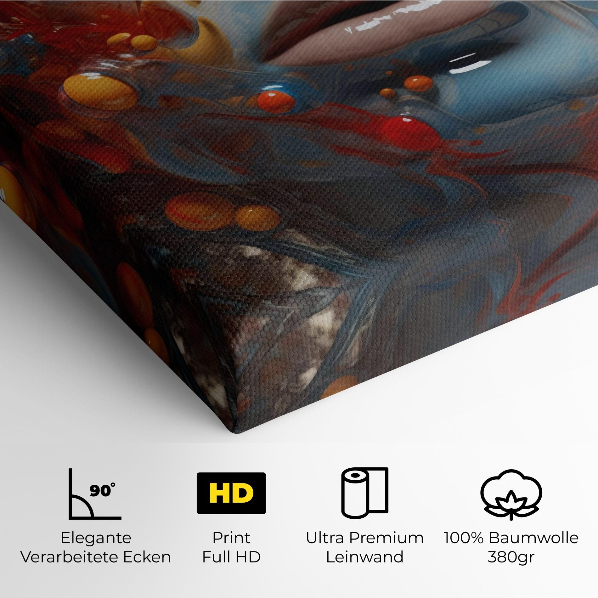 Pretty Blue Face mockup 4