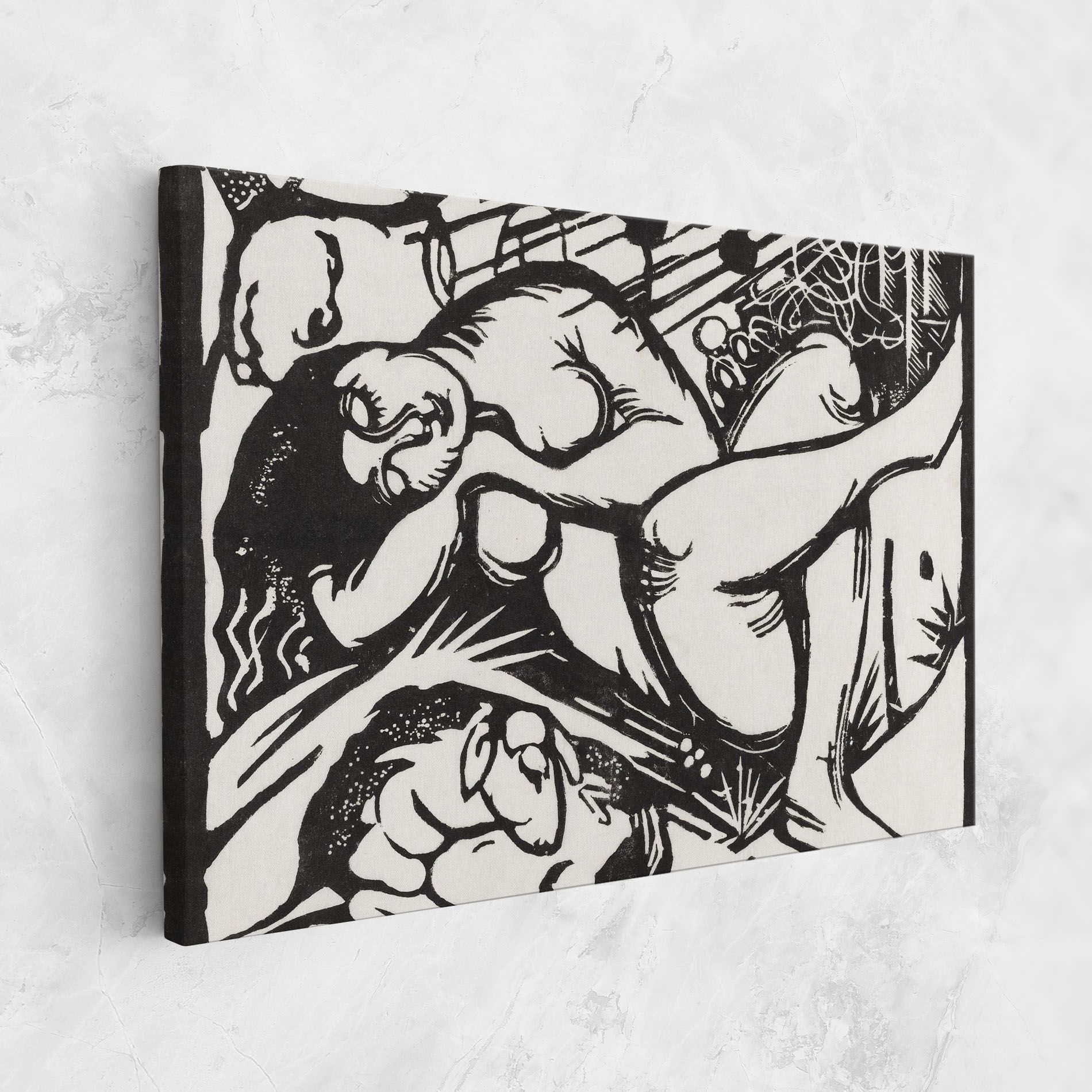 Woman Drawing mockup 1