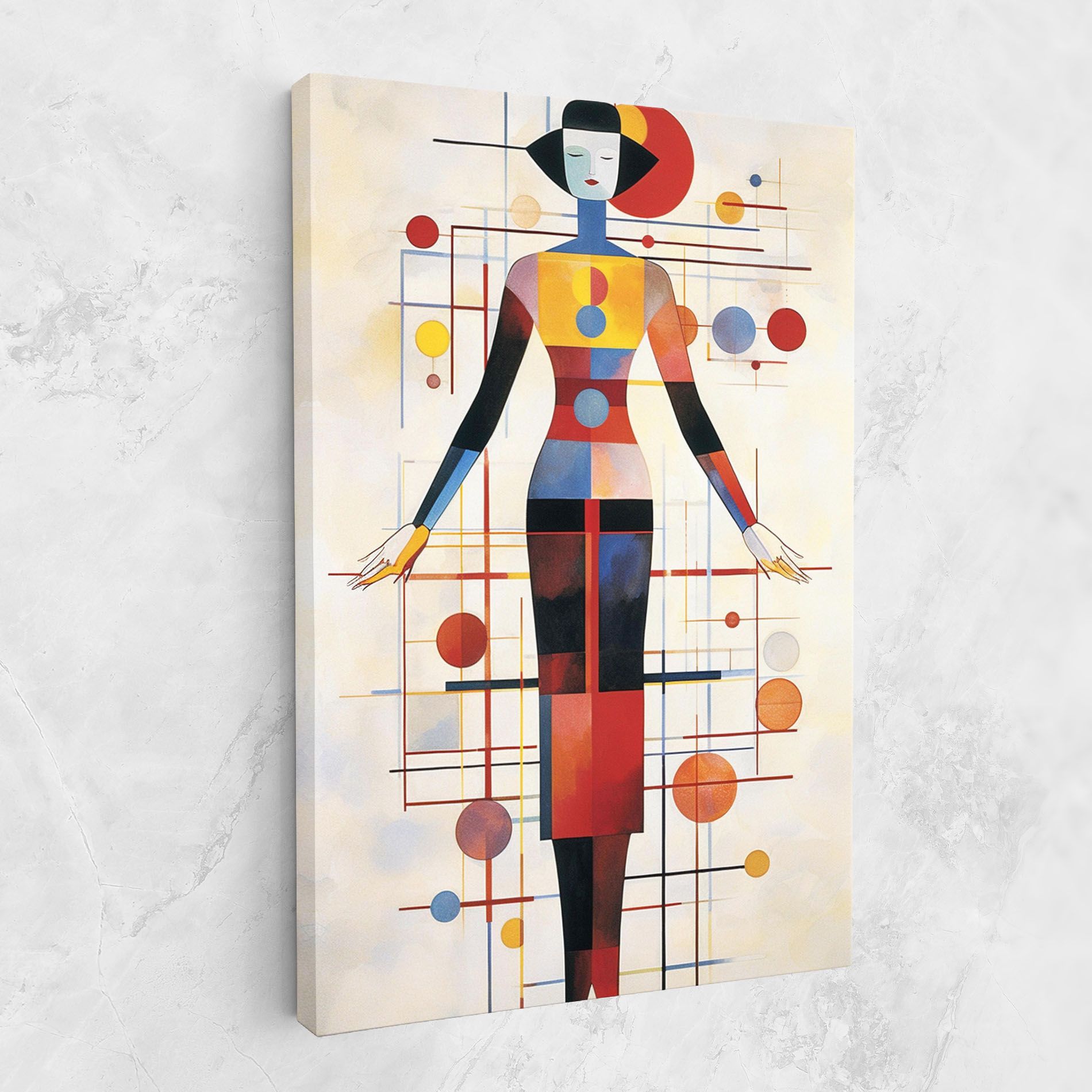 Poster Woman Artist mockup 1