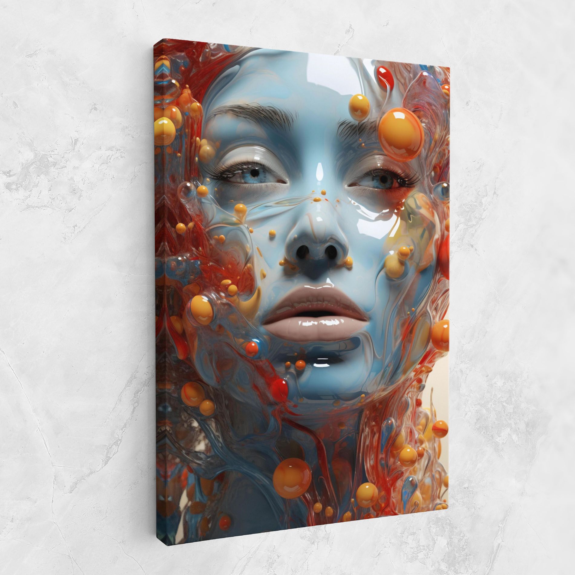 Pretty Blue Face mockup 1