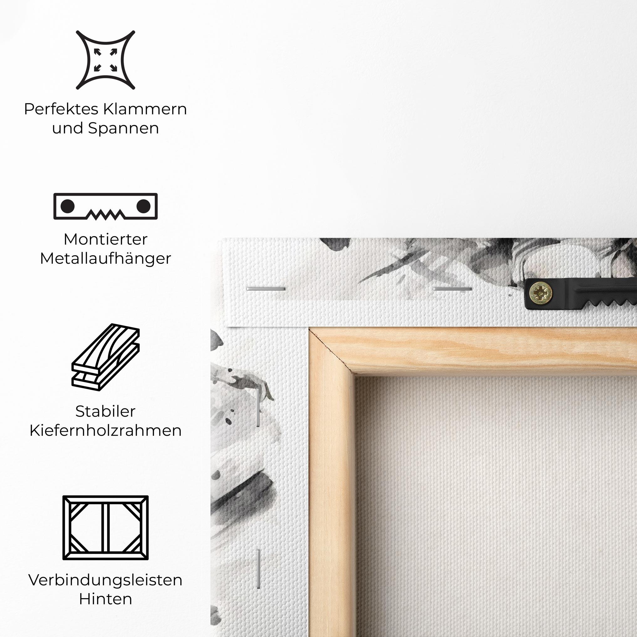 Leinwandbild Dancing Woman mockup 5