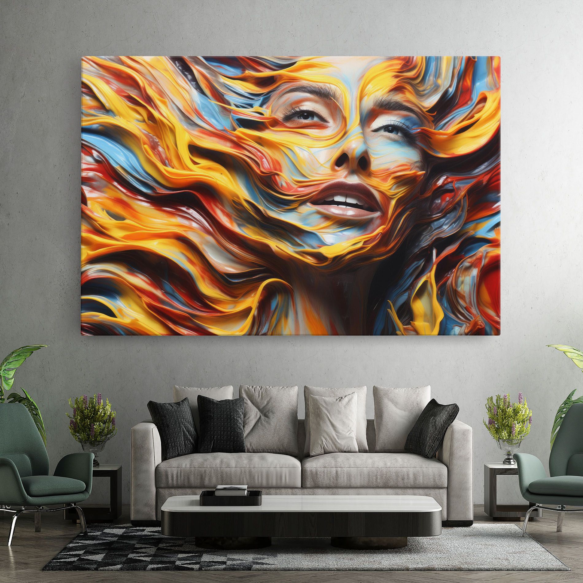 Painted Woman mockup 7