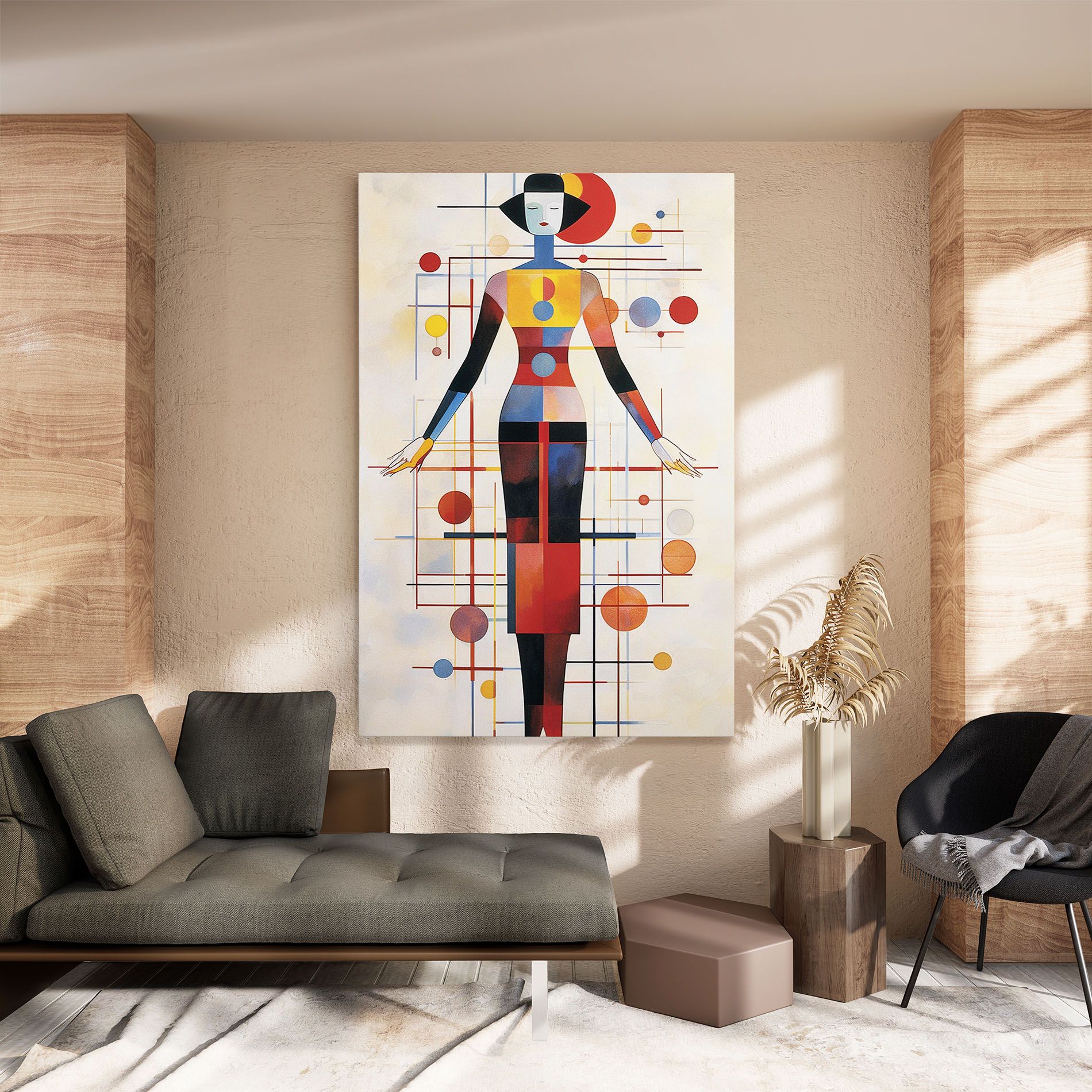 Poster Woman Artist mockup 8