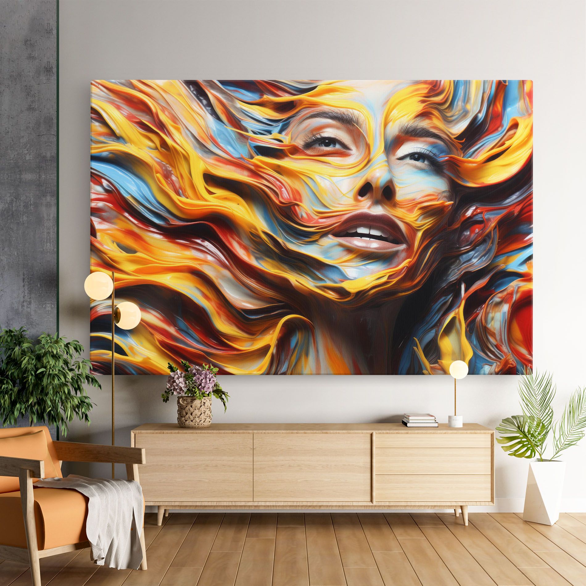 Painted Woman mockup 9