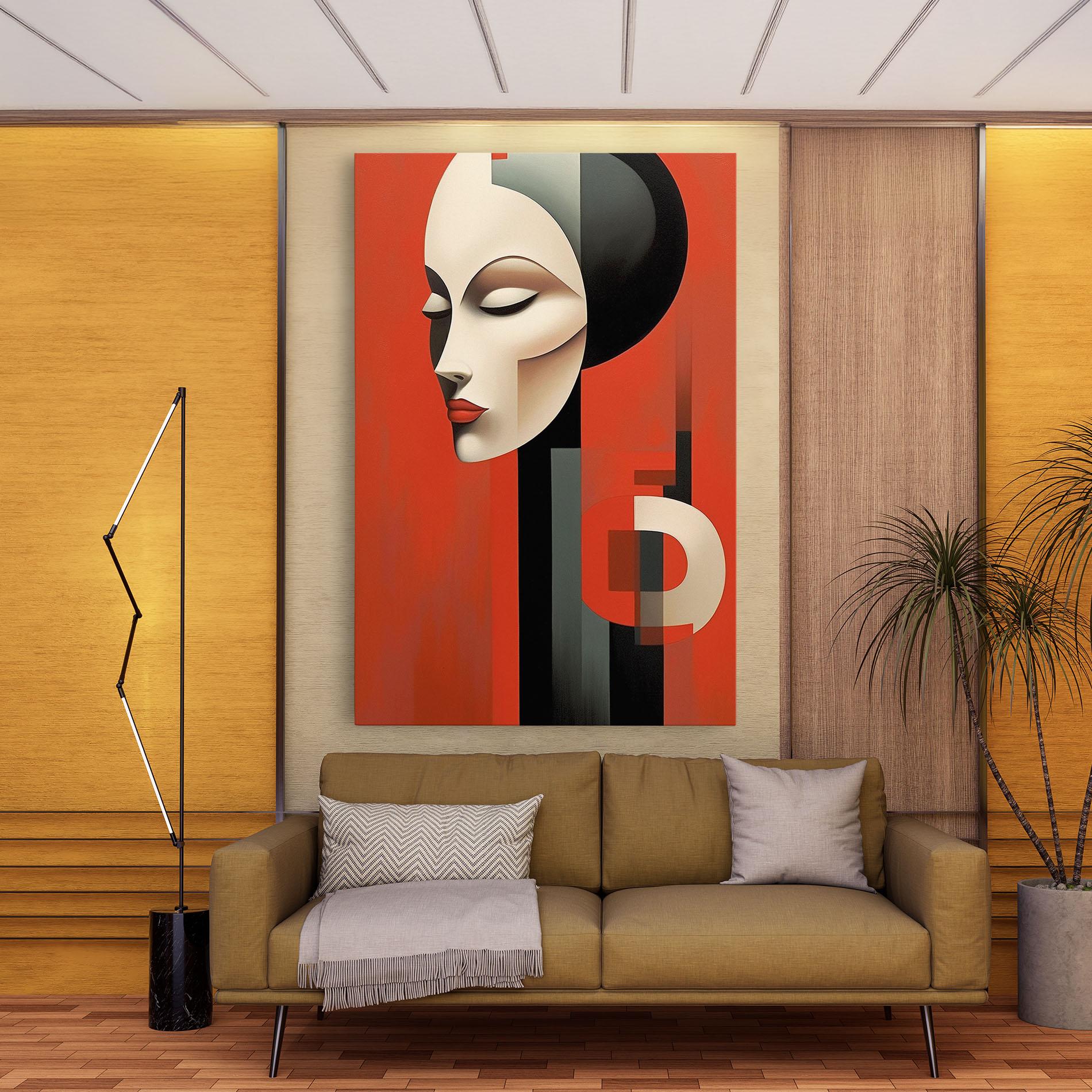 Leinwandbild Art Russian Revolution mockup 9