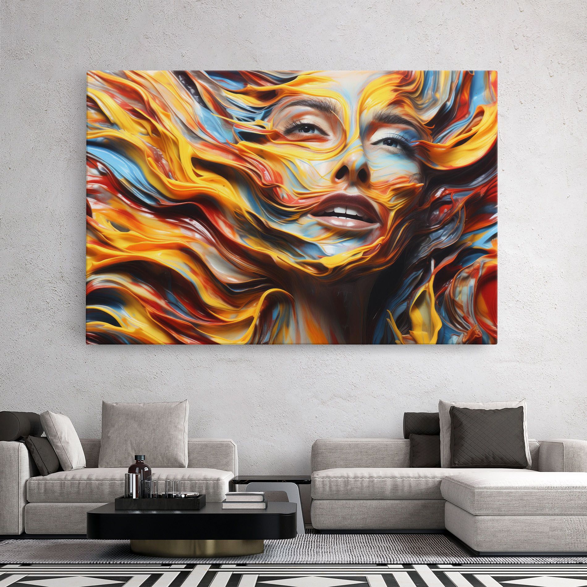 Painted Woman mockup 2