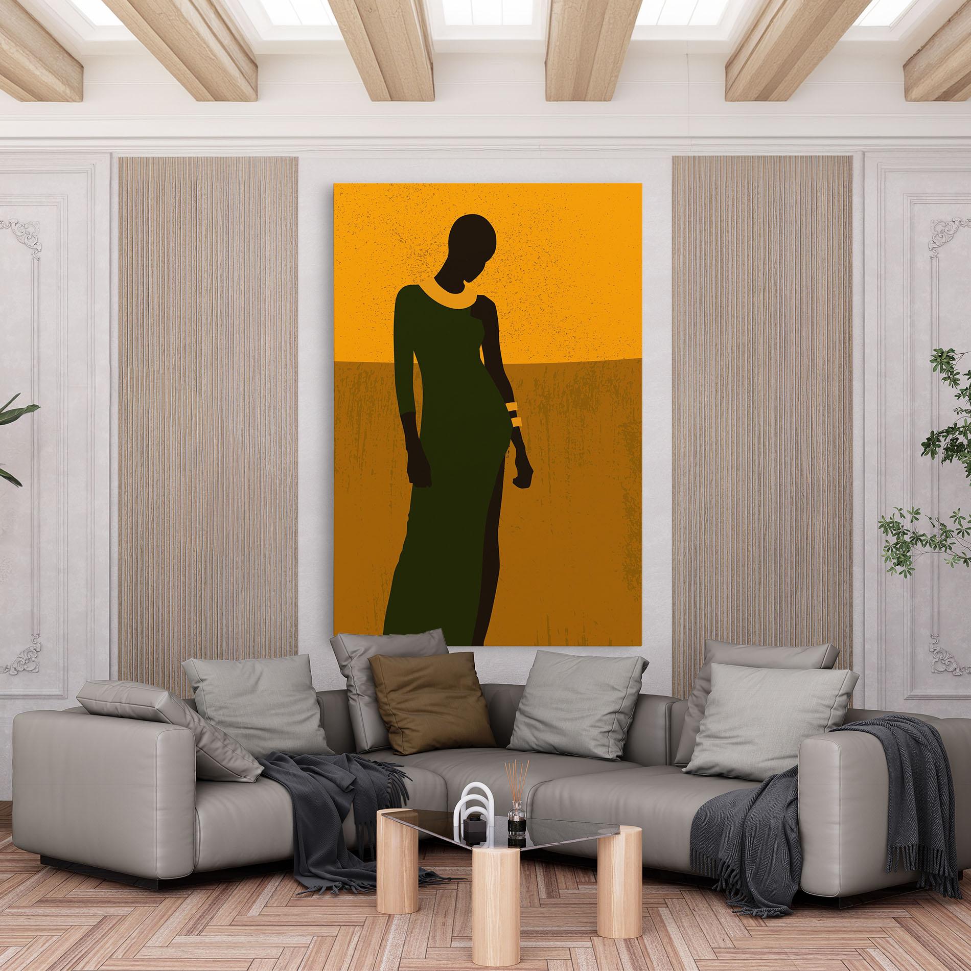 Leinwandbild African Dress mockup 6
