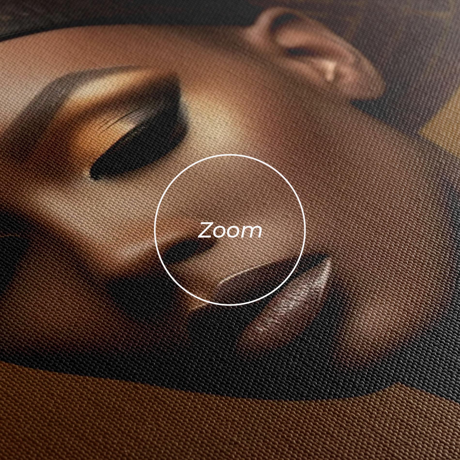 Leinwandbild African Abstract Art mockup 3