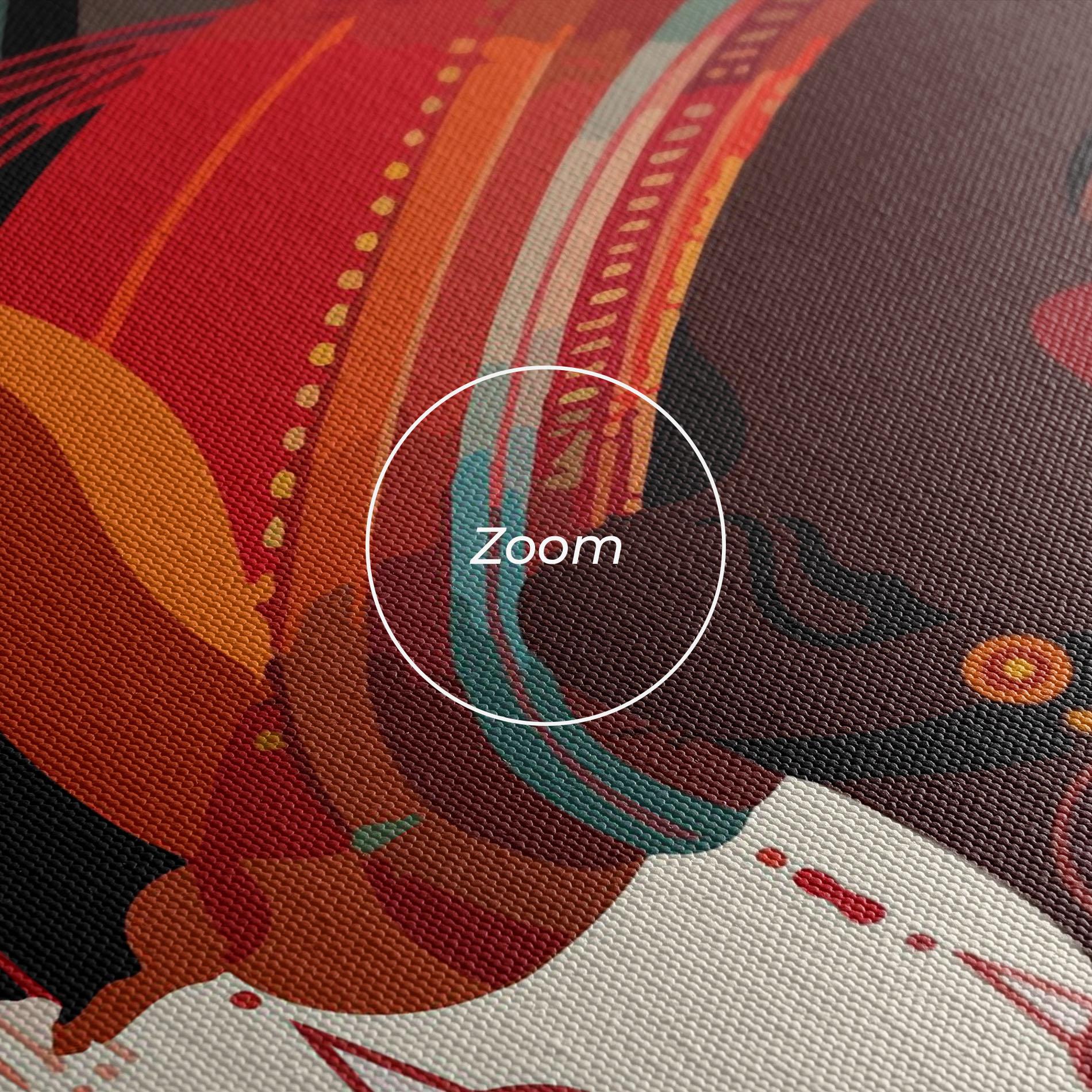 Leinwandbild African Lady Art mockup 3