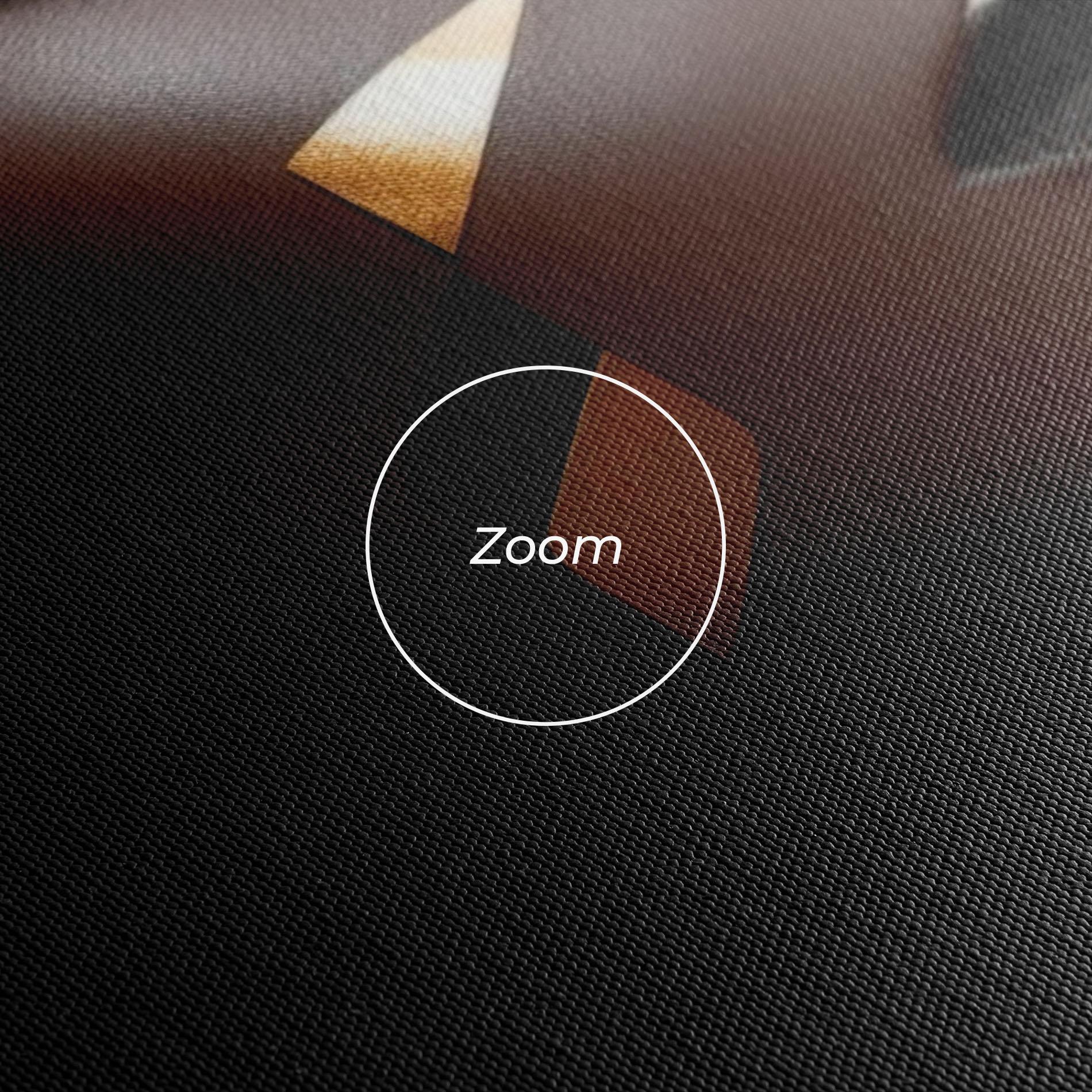 Leinwandbild African Woman On Orange mockup 3