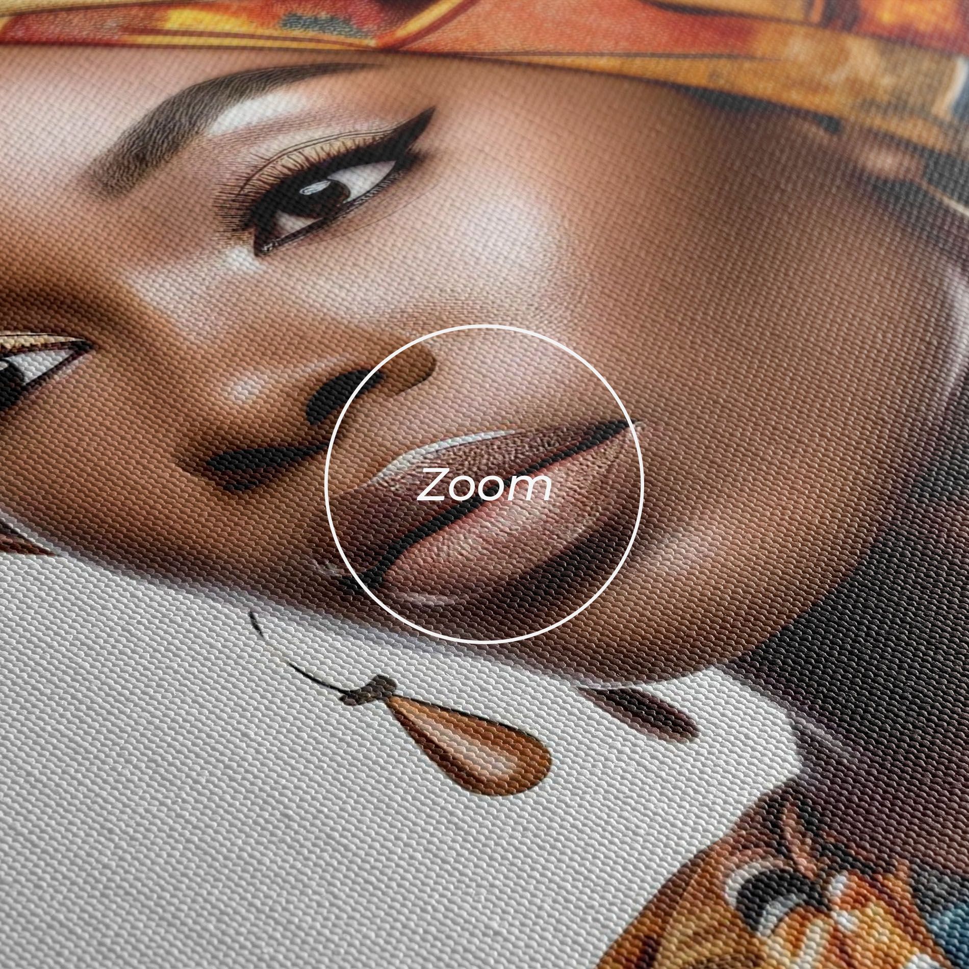 African Woman Turban mockup 3