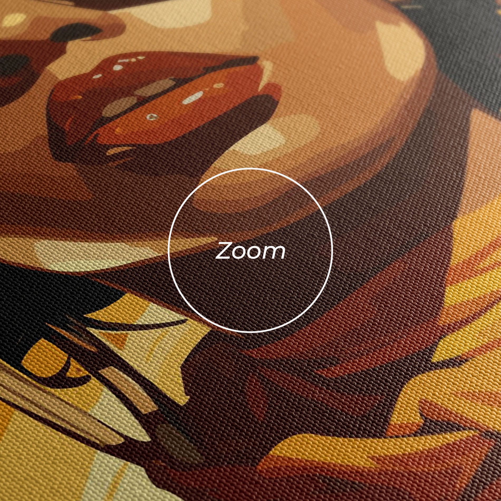 African Yellow Woman mockup 3