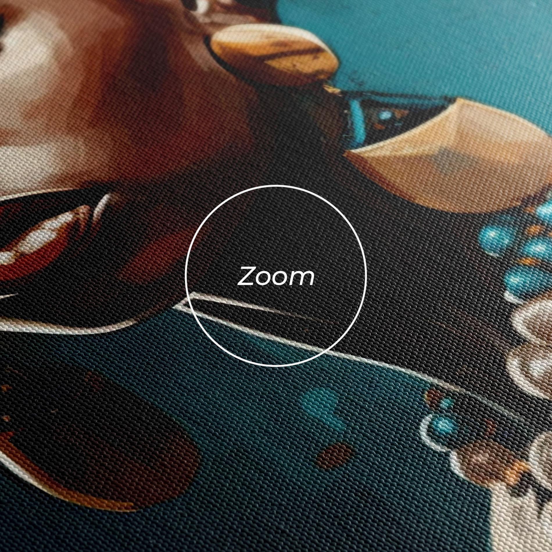 Leinwandbild Azure Chic Woman mockup 3