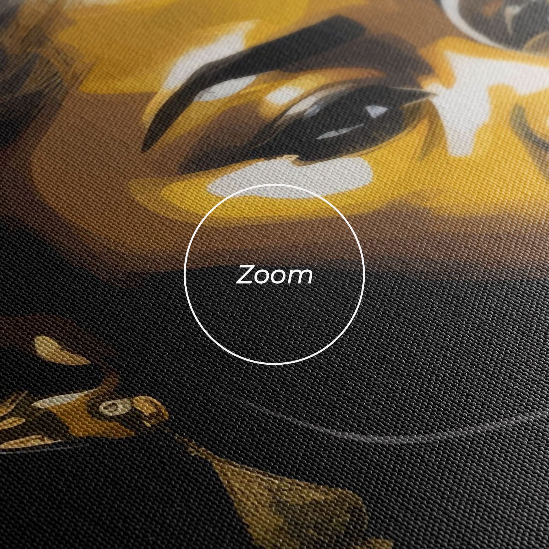 Gold African Woman mockup 3