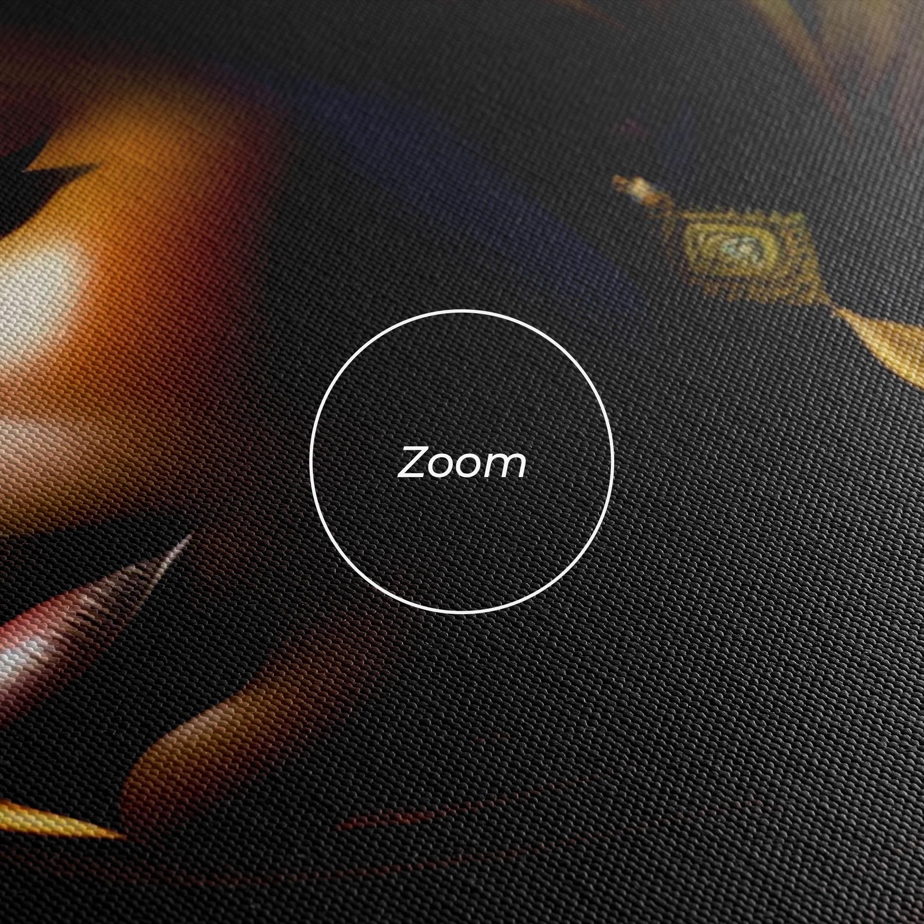 Leinwandbild Golden Crown Woman mockup 3