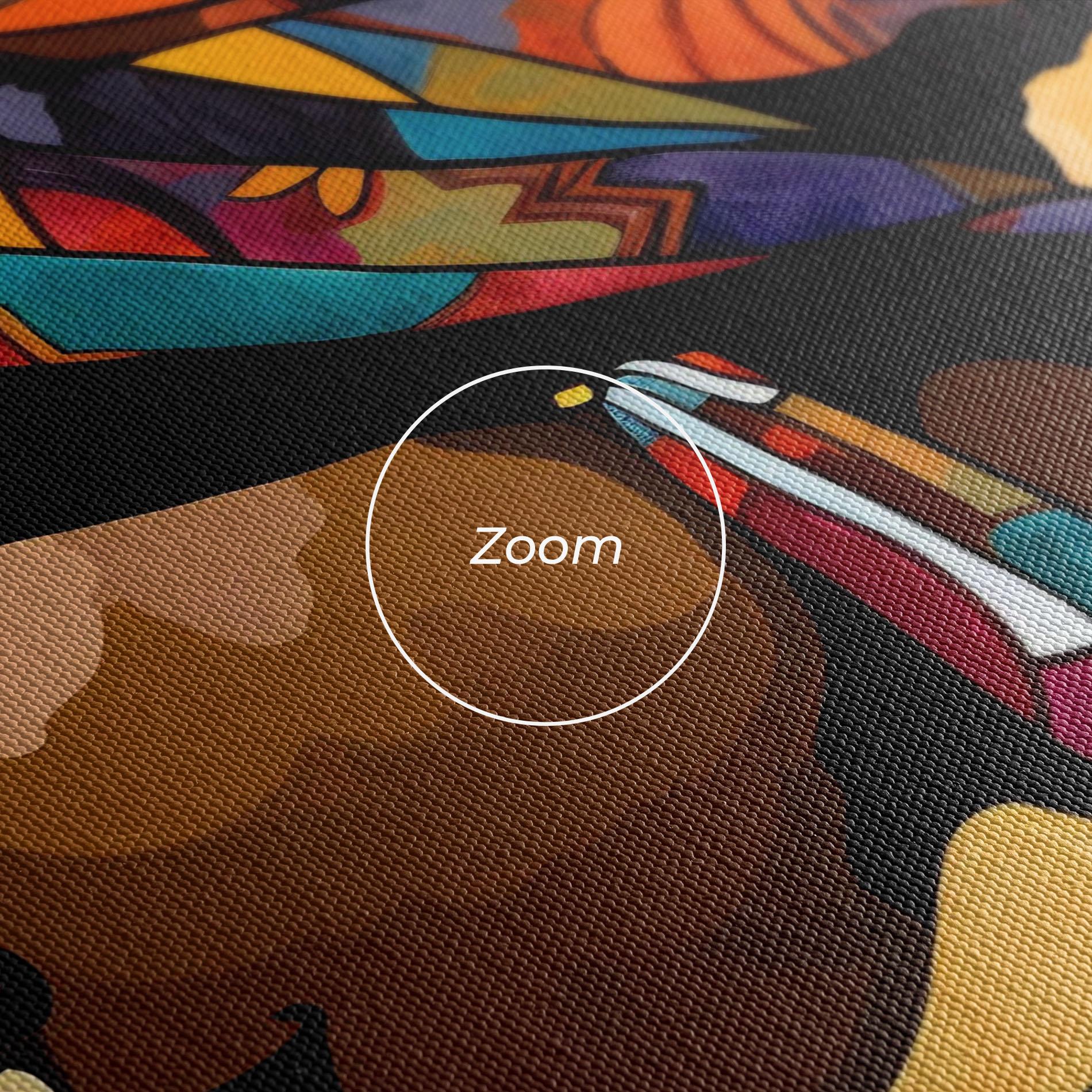 Leinwandbild Headscarf Pretty Woman mockup 3