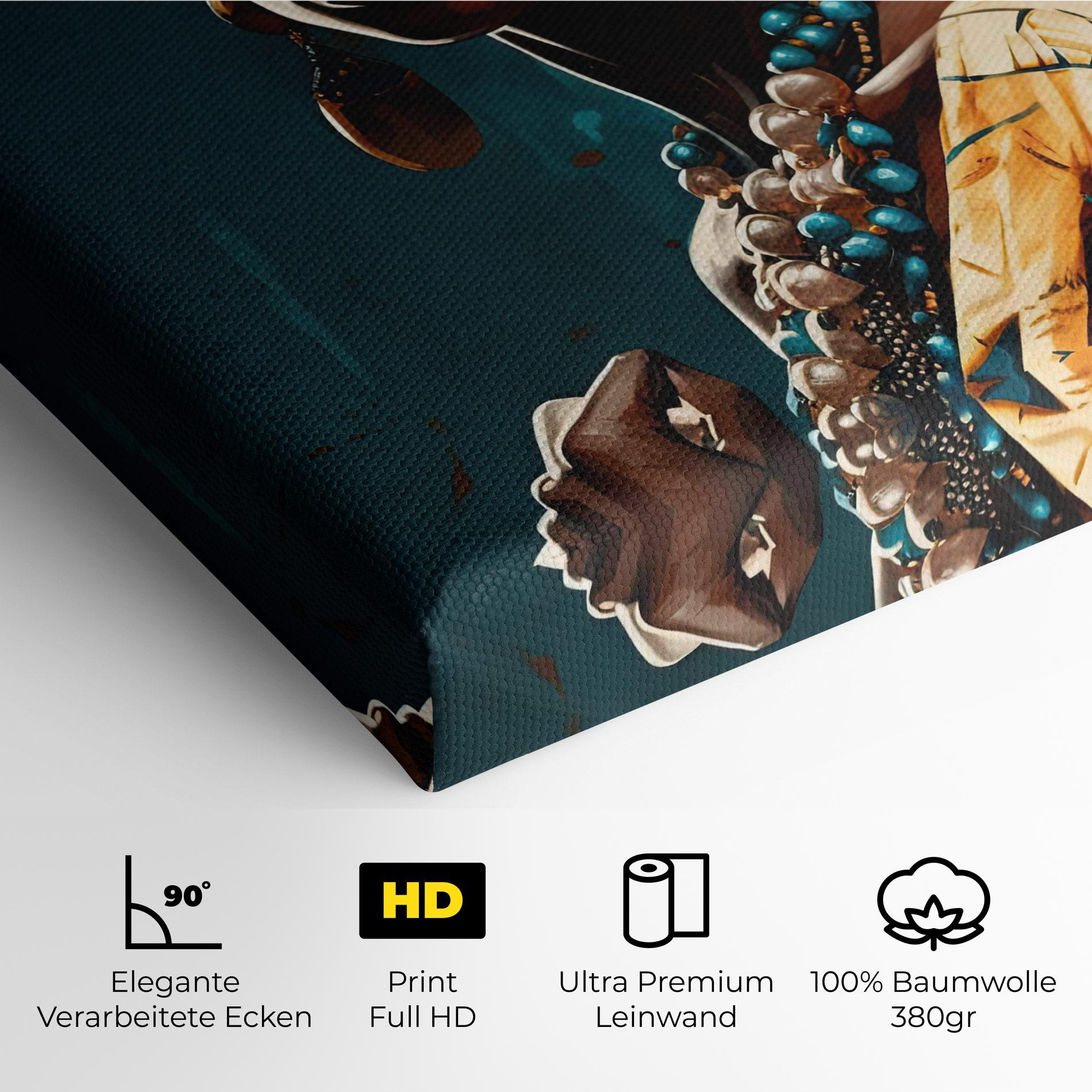 Leinwandbild Azure Chic Woman mockup 4