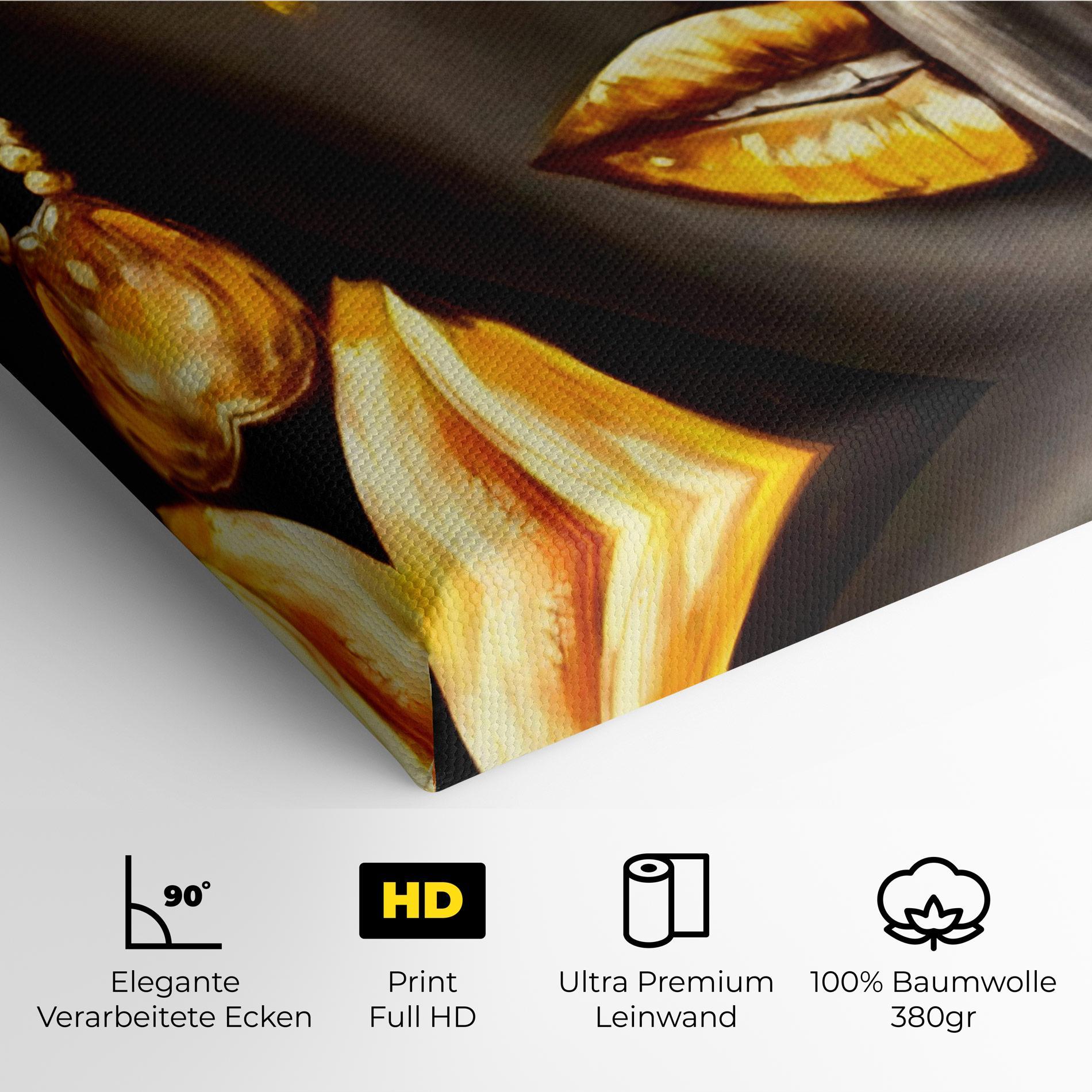 Leinwandbild Golden African Women mockup 4