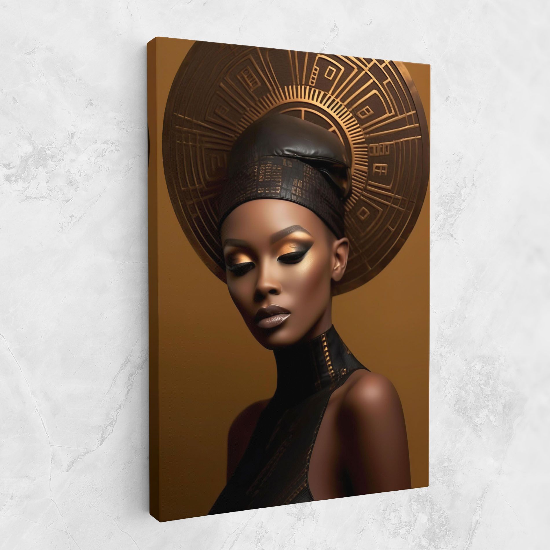 African Abstract Art mockup 1