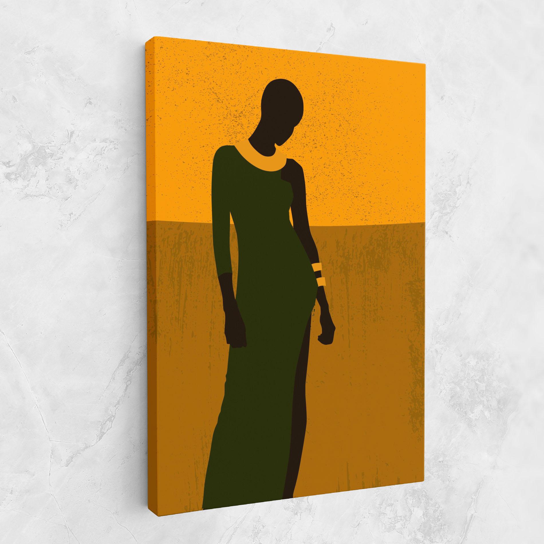 Leinwandbild African Dress mockup 1