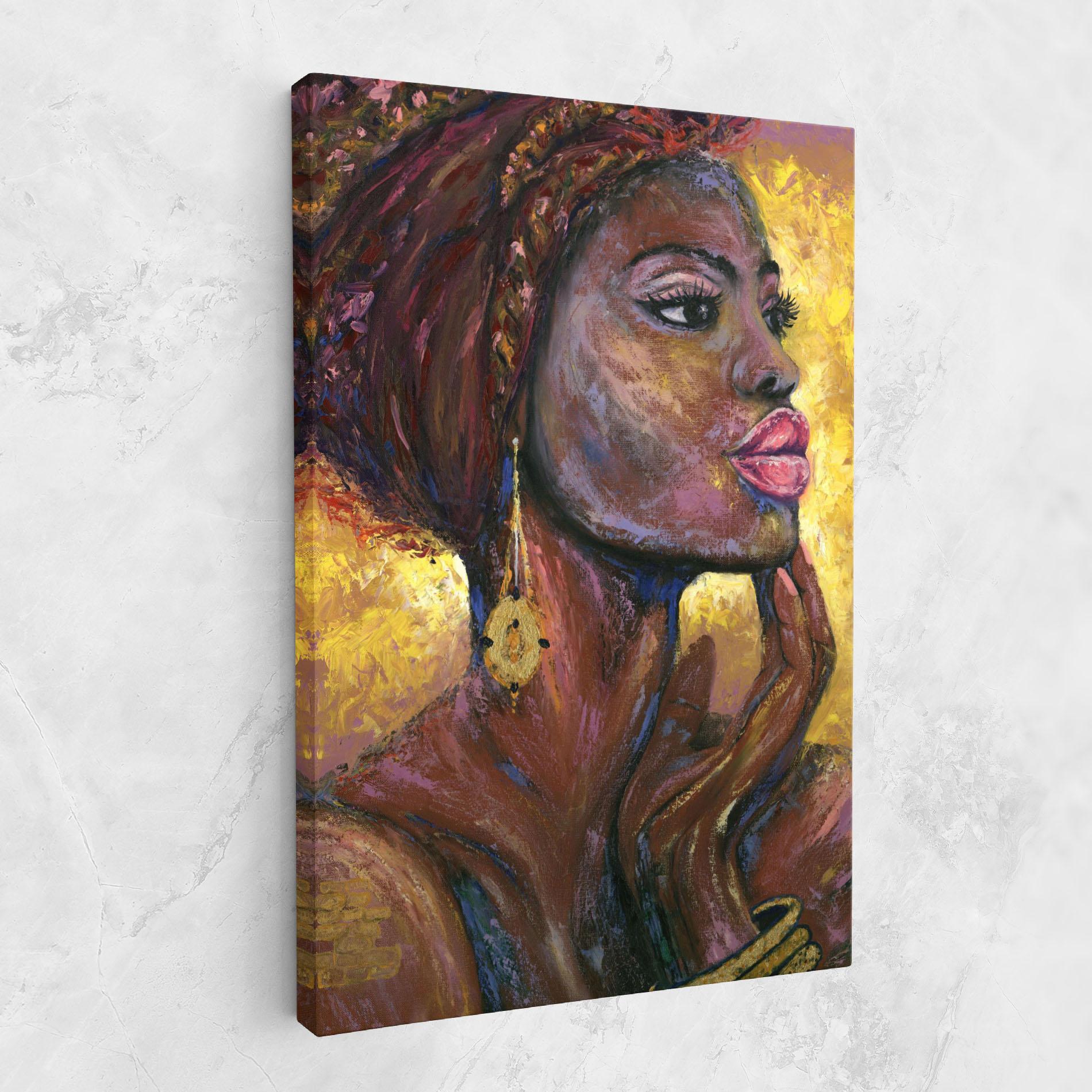 Leinwandbild African Women mockup 1