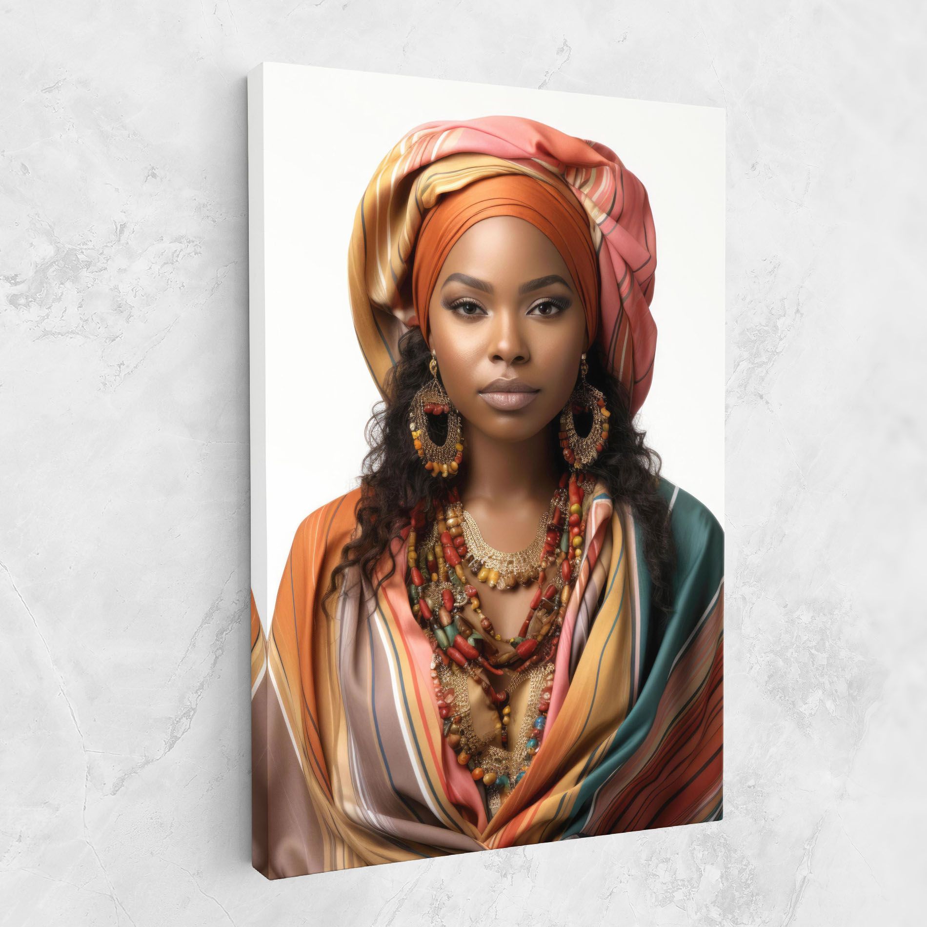 East African Woman mockup 1