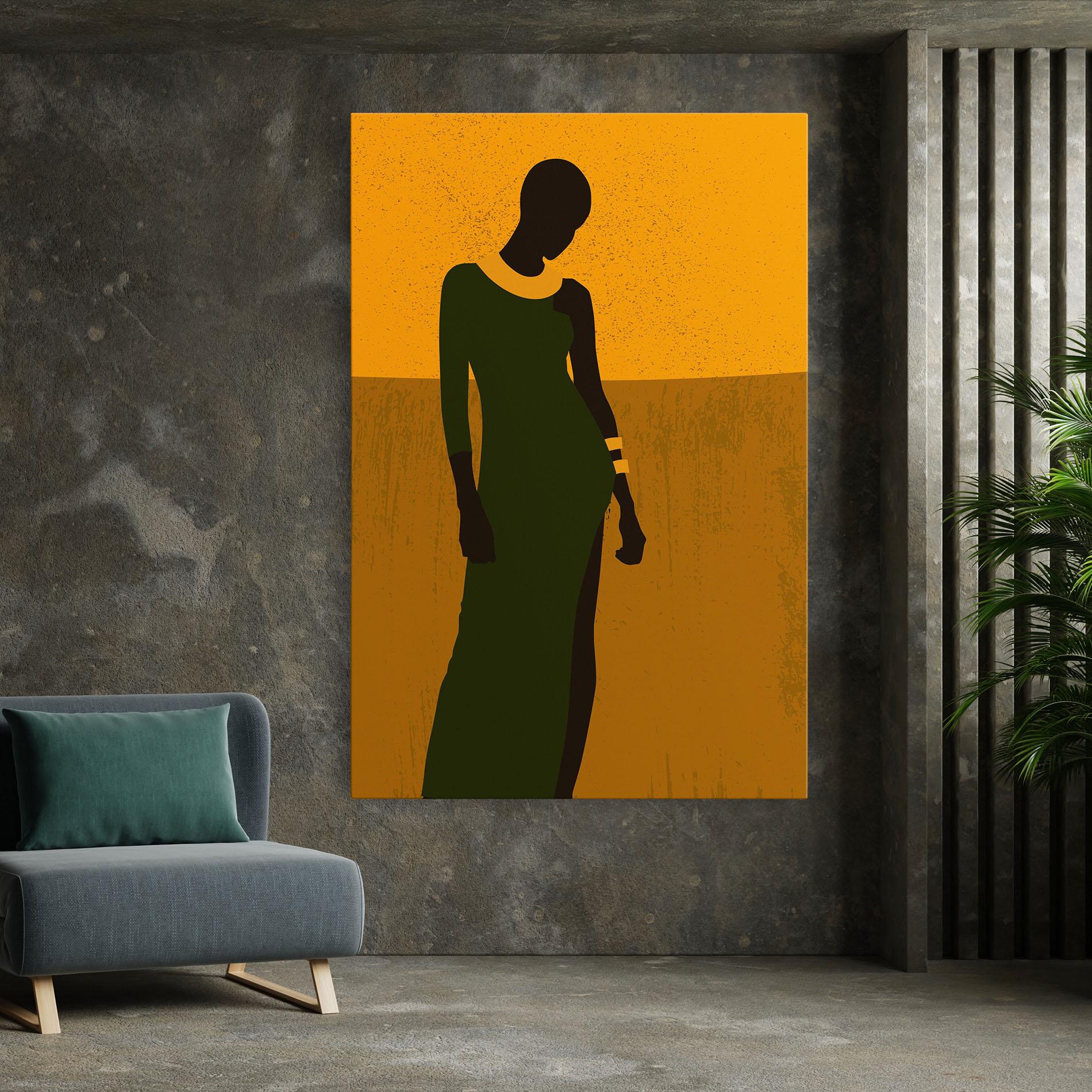 Leinwandbild African Dress mockup 7