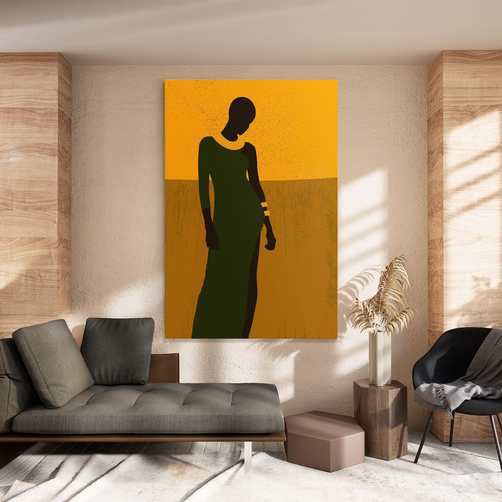 Leinwandbild African Dress mockup 8