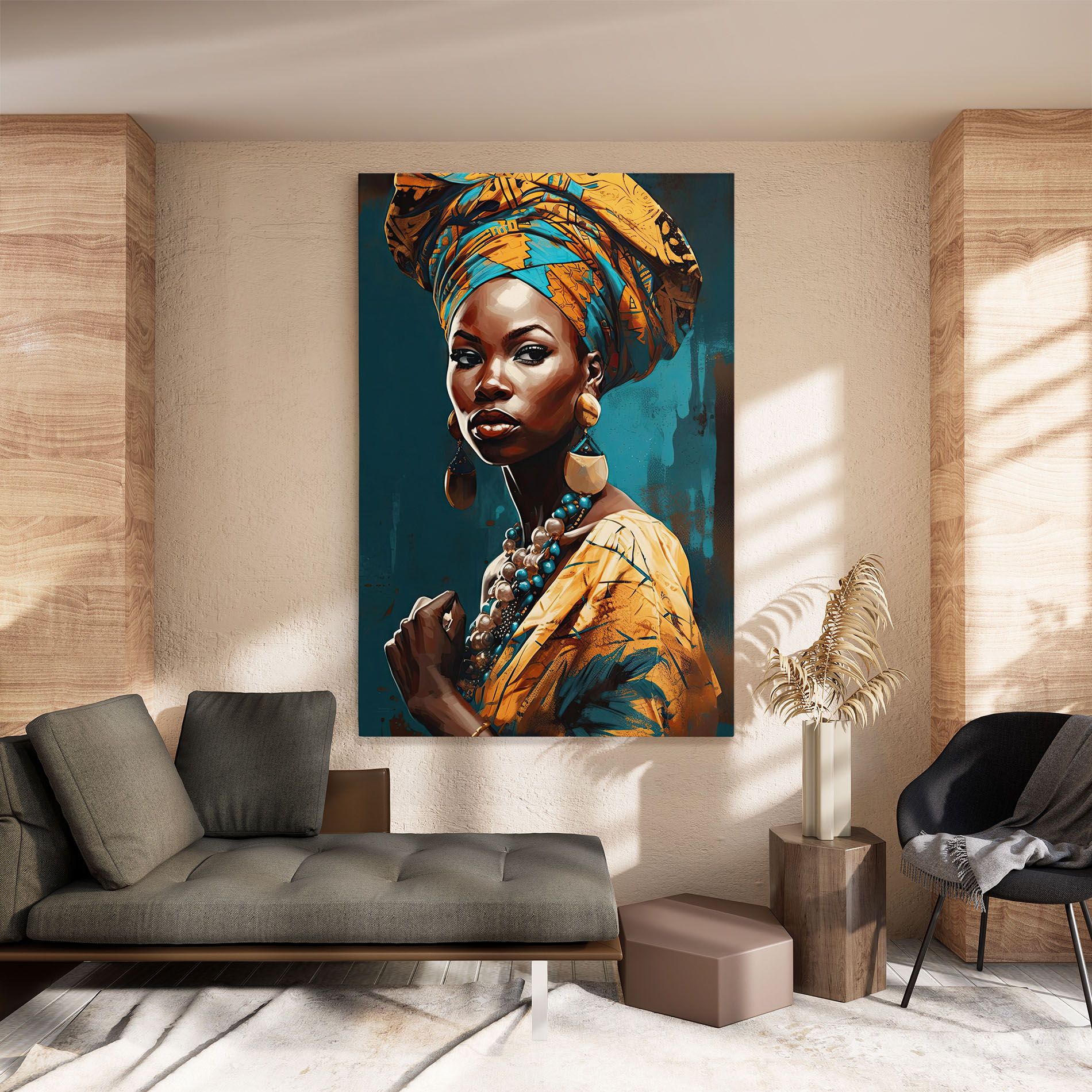 Azure Chic Woman mockup 8