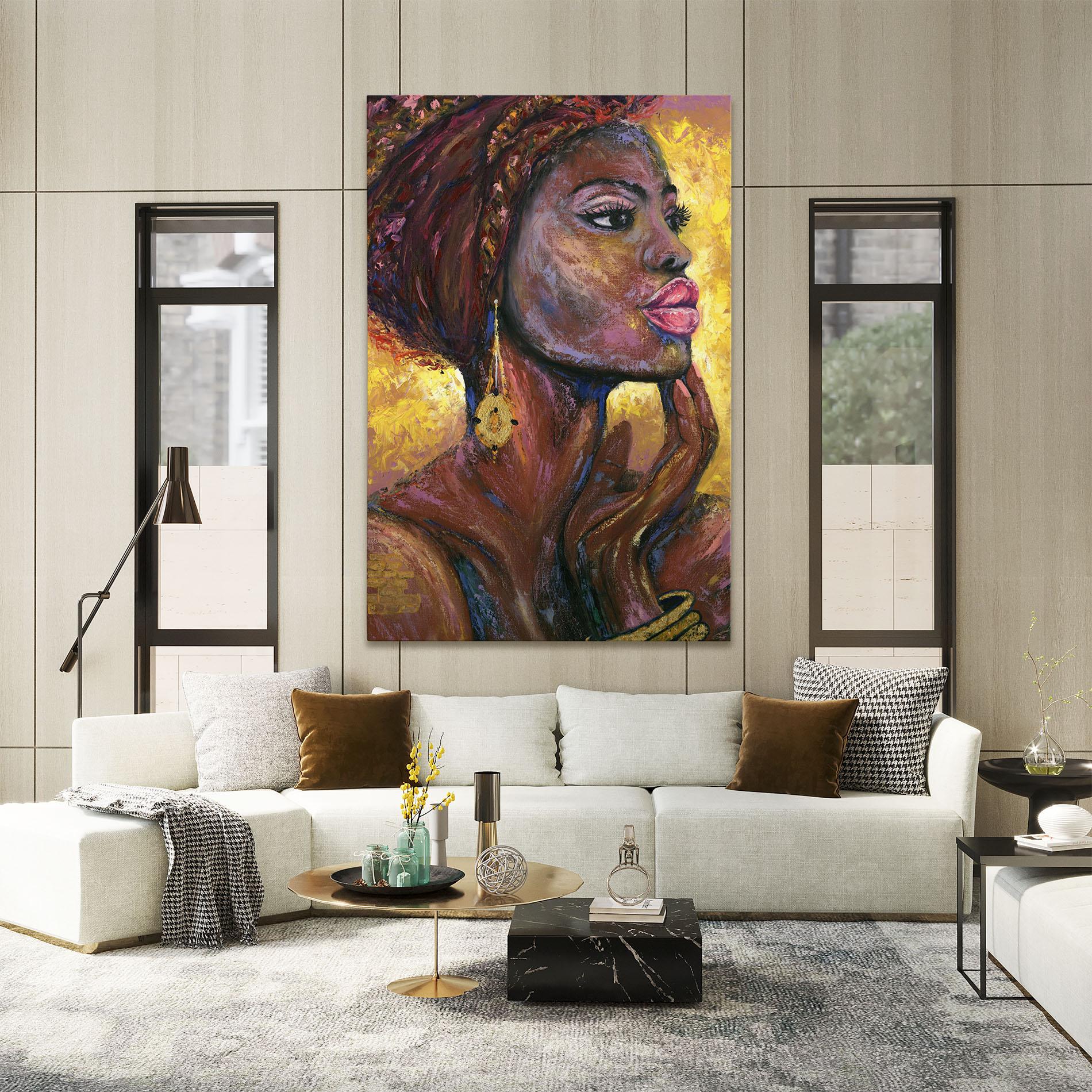 Leinwandbild African Women mockup 2